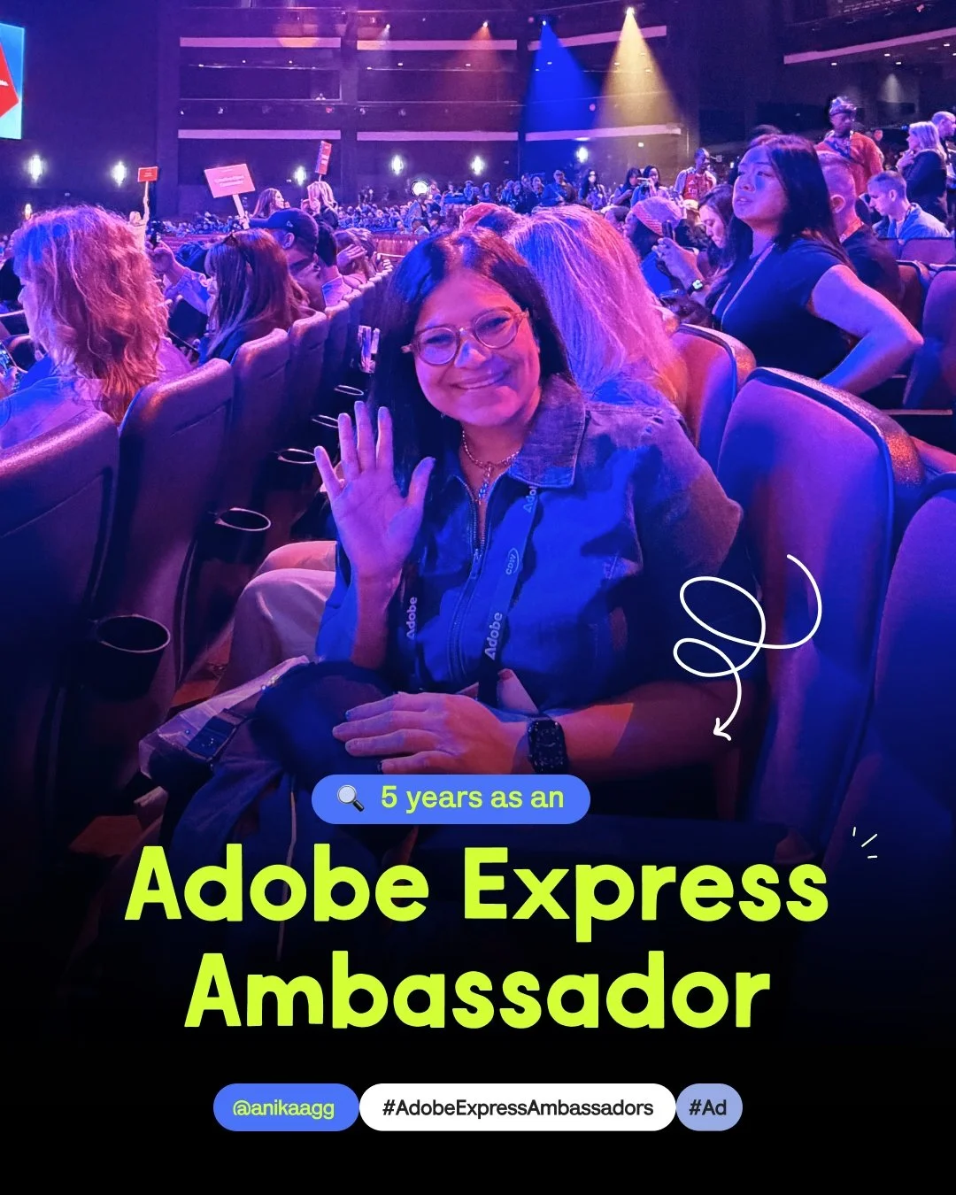 Probably the most asked question I get is how I get to collaborate with @adobe &mdash; Well, it started off as being a guest on @adobelive to a host of various shows and ultimately this partnership evolved into various aspects of my brand values. One