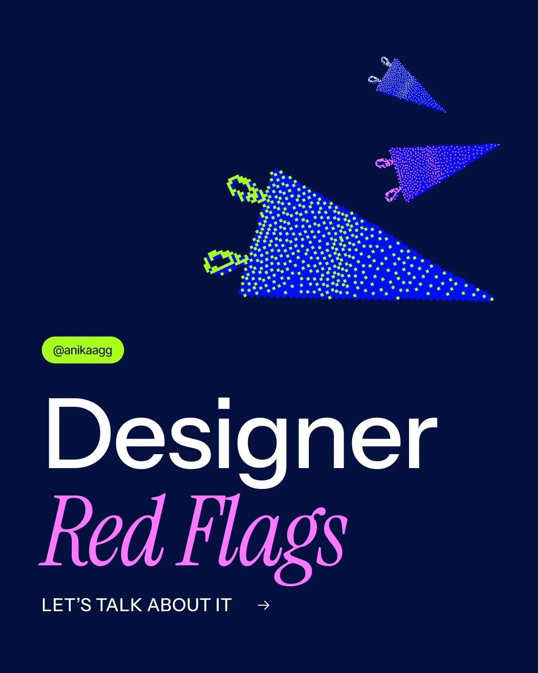 What are your designer red flags? And if you say you dont have any.... idk how I feel about that.