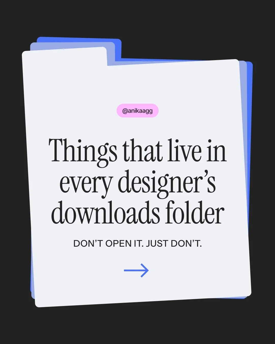 Am I really just a professional digital hoarder with good taste? 😭 I may have to spring-clean-Marie-Kondo my downloads folder

For me, half of it is &ldquo;important resources&rdquo; and the other half is a mockup PSD so massive it sounds like my la