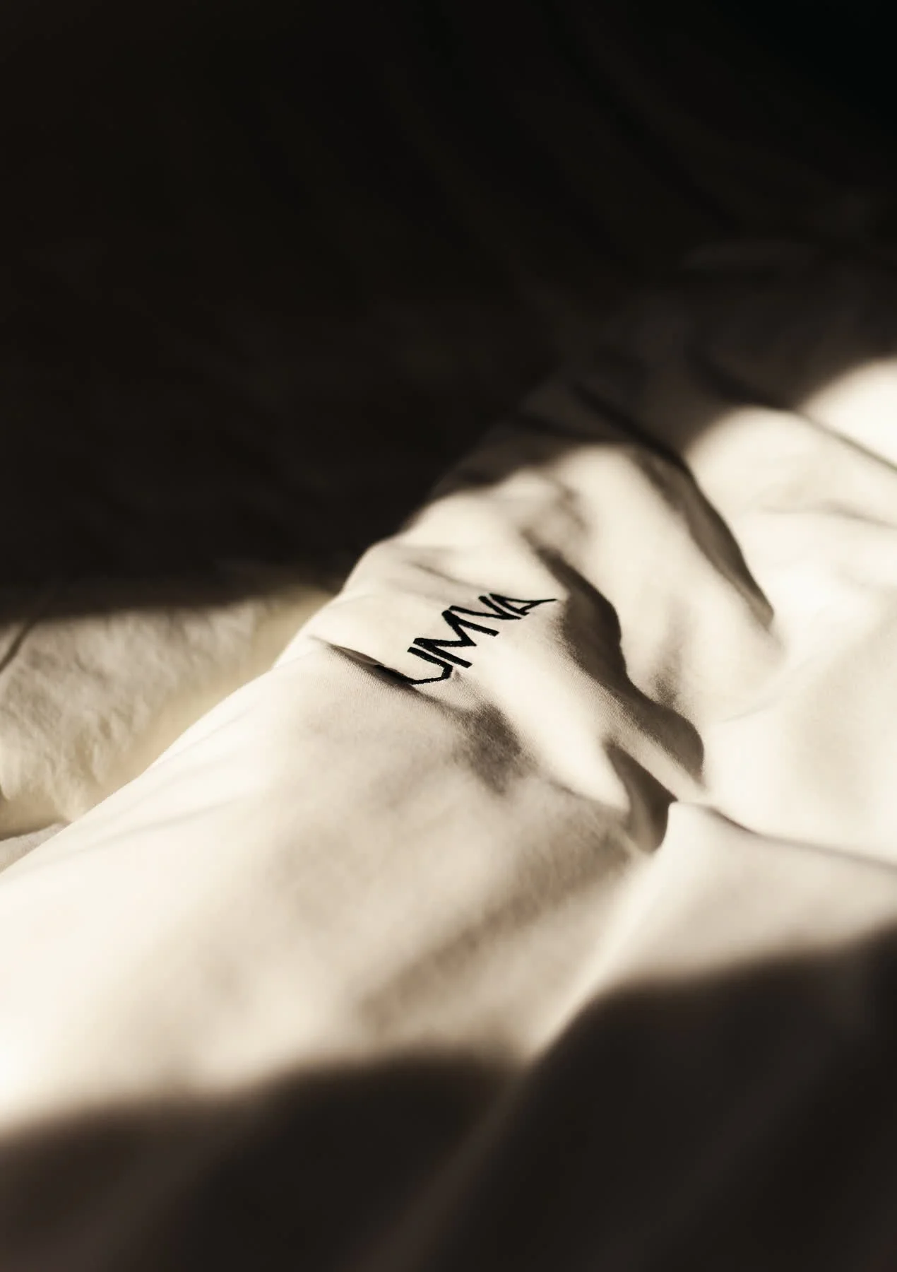 UMVA linen on the bed