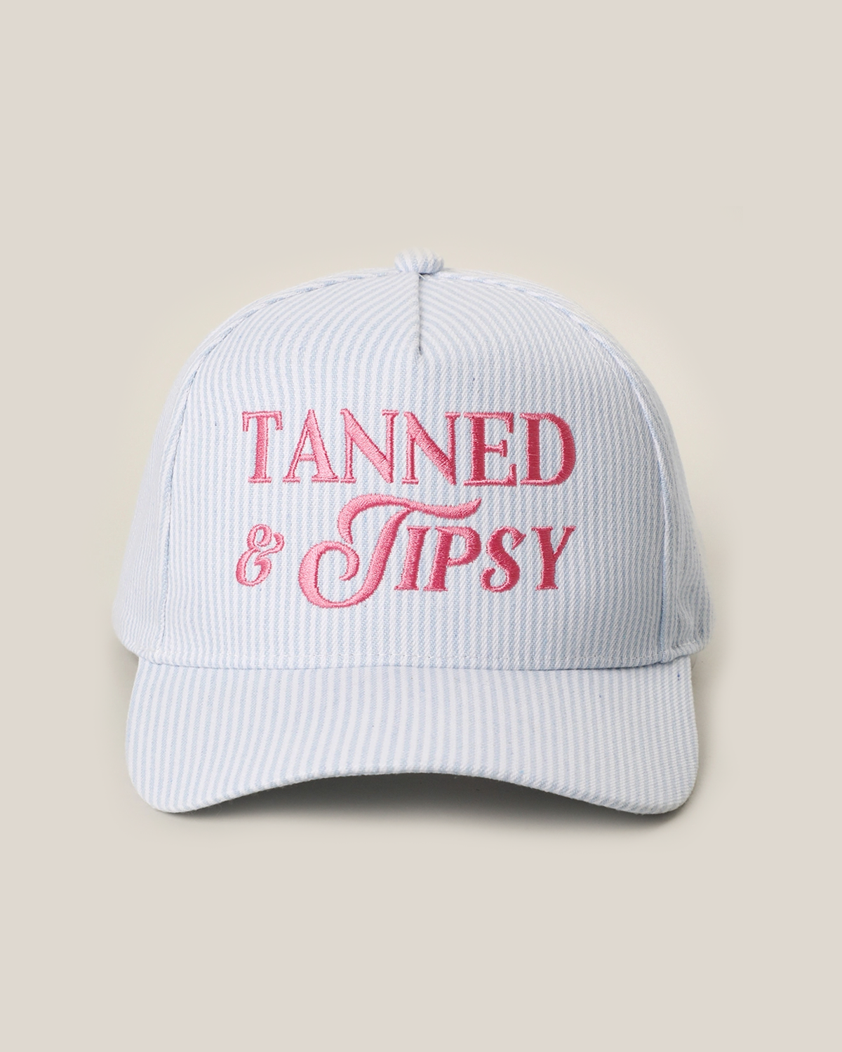 [yuma-mercantile]-Tanned & Tipsy Embroidered Seersucker Stripe Trucker Hat.png