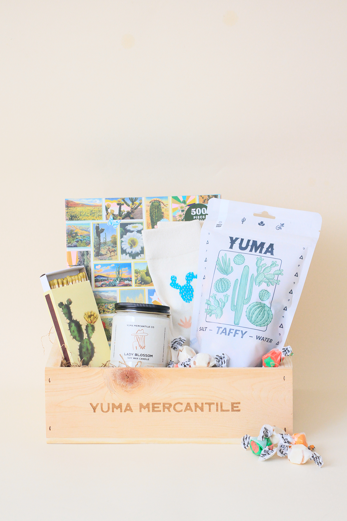 desert themed gift box for her