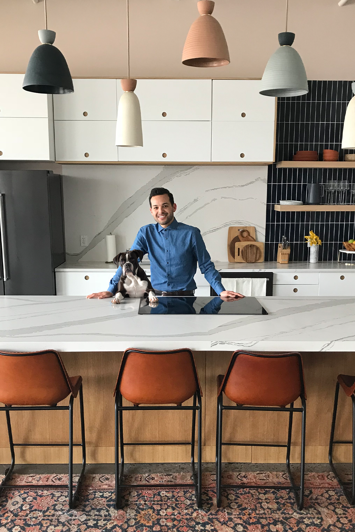 Yuma Mercantile Founder and his dog