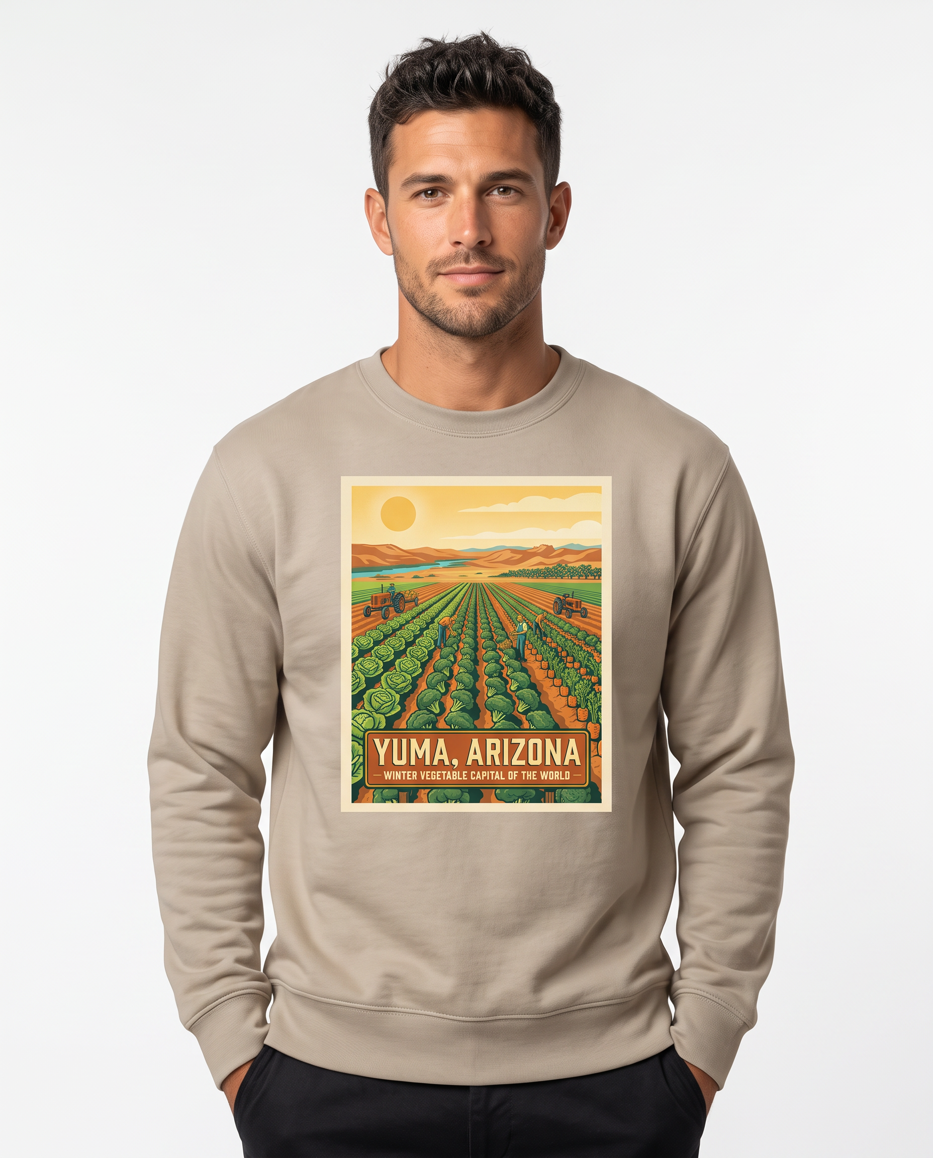 Yuma Winter Vegetable Capital Sweatshirt, Unisex