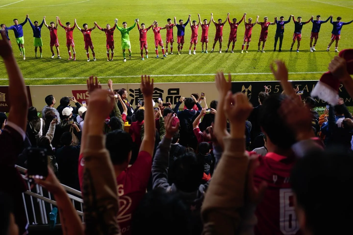 The 42nd Guangdong-Hong Kong cup, first leg. Hong Kong 2&ndash;0 Guangdong. Mong Kok Stadium. 31 January 2024.

#sigma #sigmafp
