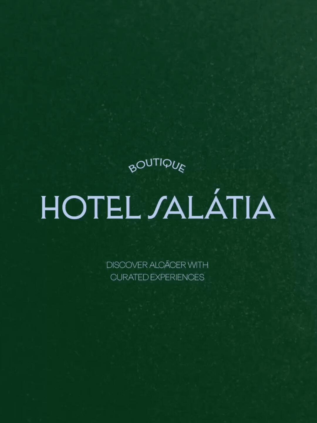 Logo design and colour palette for hotel salátia, by studio v&H.