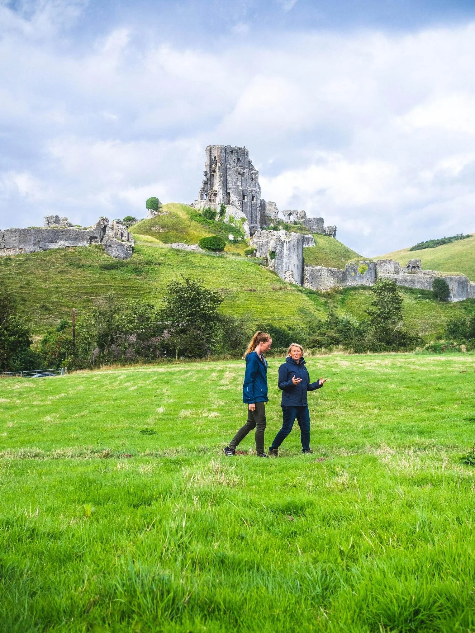 Nature-based coaching session with Jane Woods outdoors in Dorset