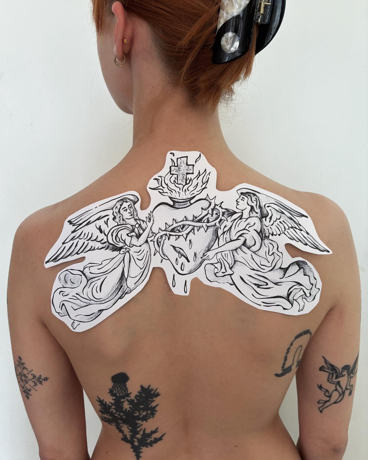 Some placement ideas for this piece! Also available for human males but I don&rsquo;t live with one so didn&rsquo;t have one on hand and my body is too full of tattoos to showcase how nice this design is so I guess that&rsquo;s why and also thanks fo