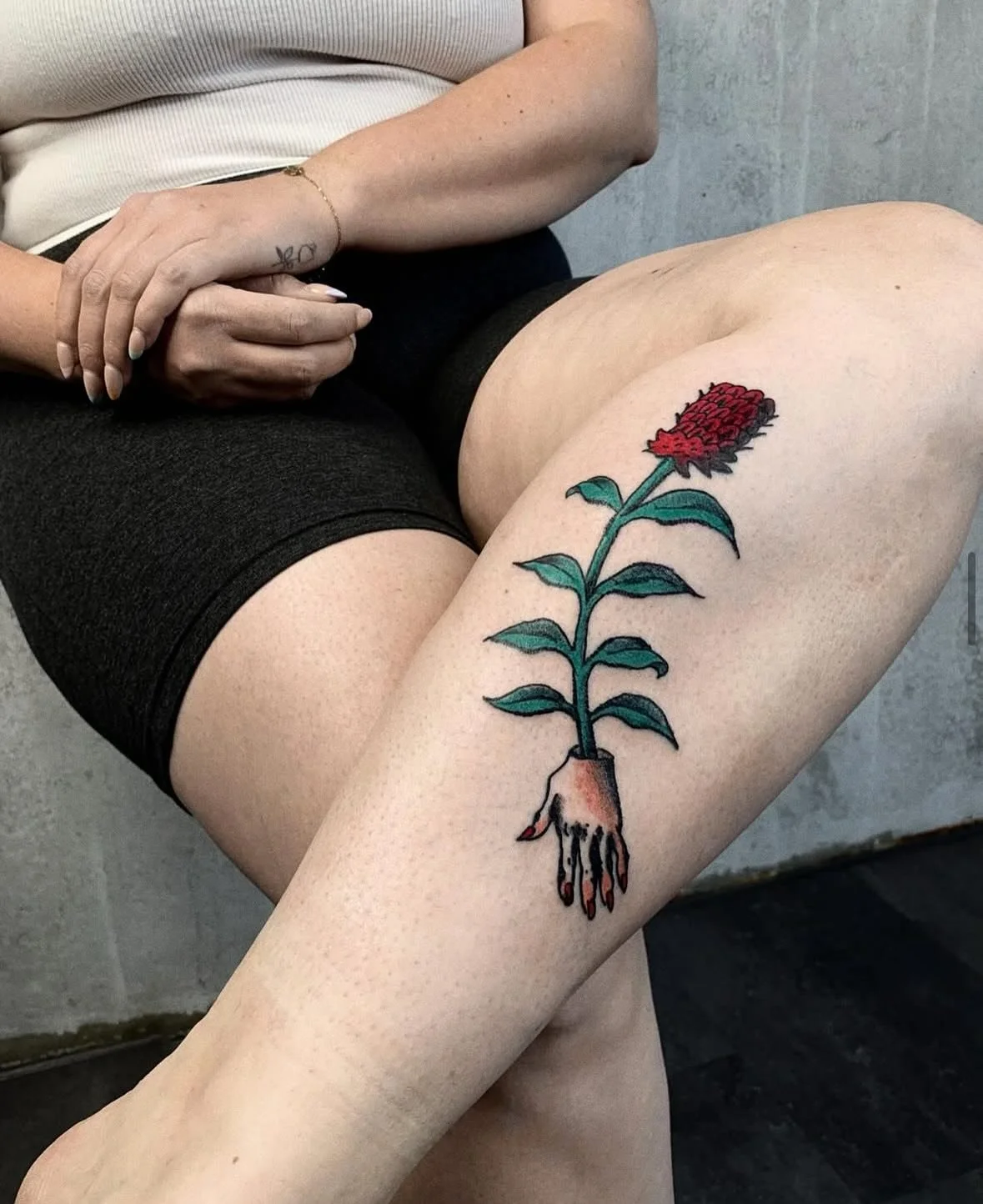 I get asked quite frequently why I don&rsquo;t do colour tattoos but I actually LOVE to do colour tattoos. I can do every tattoo in colour as well as black and grey! So don&rsquo;t be shy and ask me for some colour tattoos.