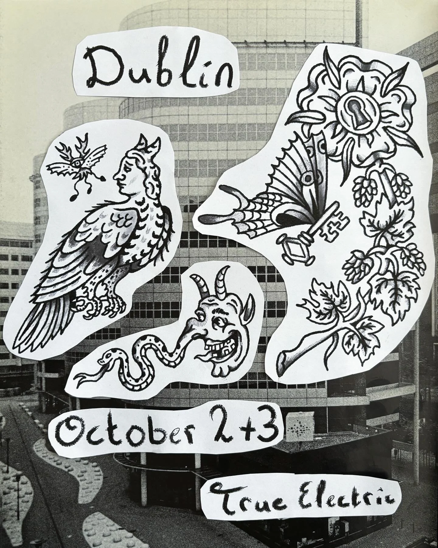 DUBLIN people! I will be working in your lovely city 2nd and 3rd of October at @trueelectrictattoo! Hit me up and let&rsquo;s make you beautiful