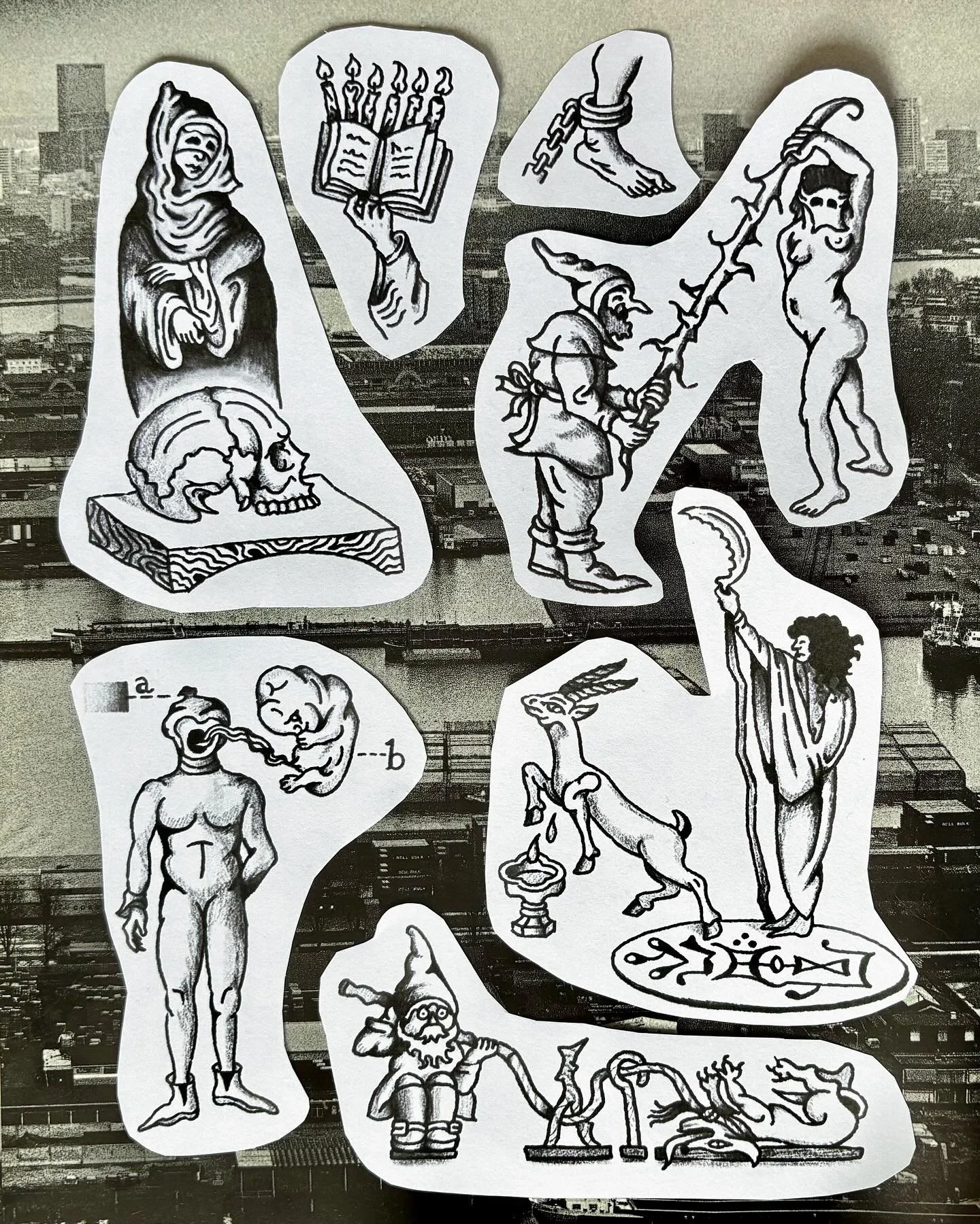 New flash drop! Would love to tattoo these with some colour too. Hit me up for tattoos in Amsterdam or Dublin