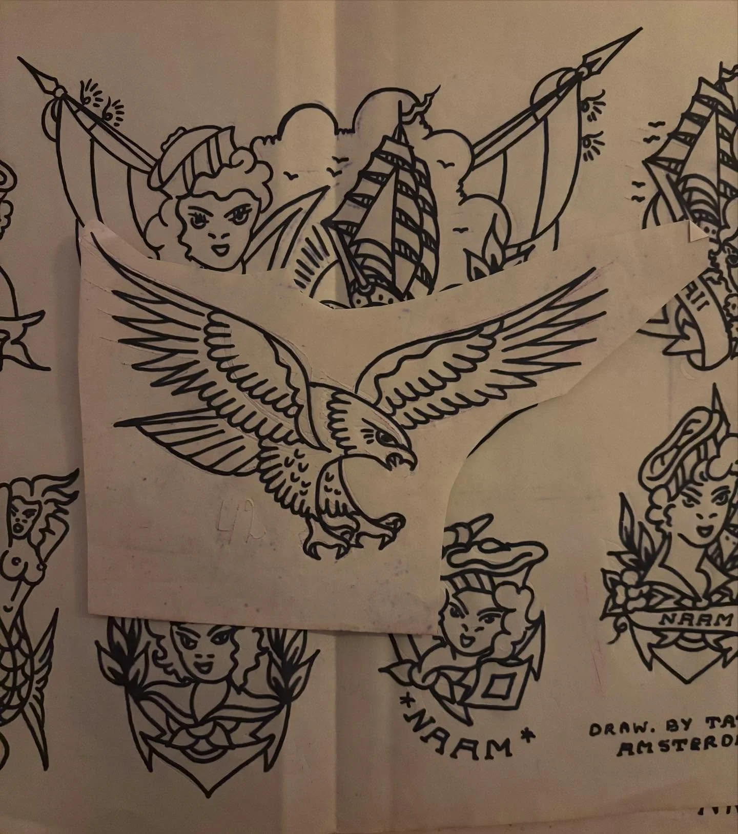 This story went a bit viral in my stories yesterday so here it is as a post. The story about how I came to be the steward of these Tattoo Peter originals. Swipe!