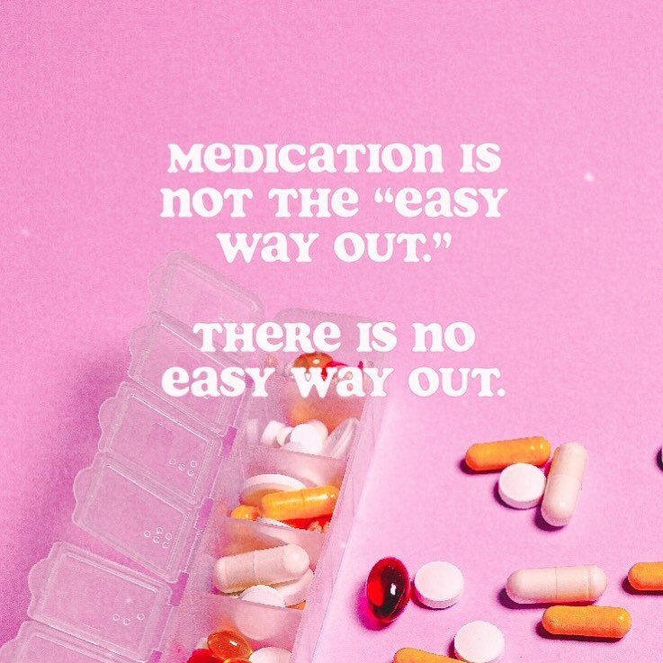🔔 taking medication for your mental health does not make you weak 🔔