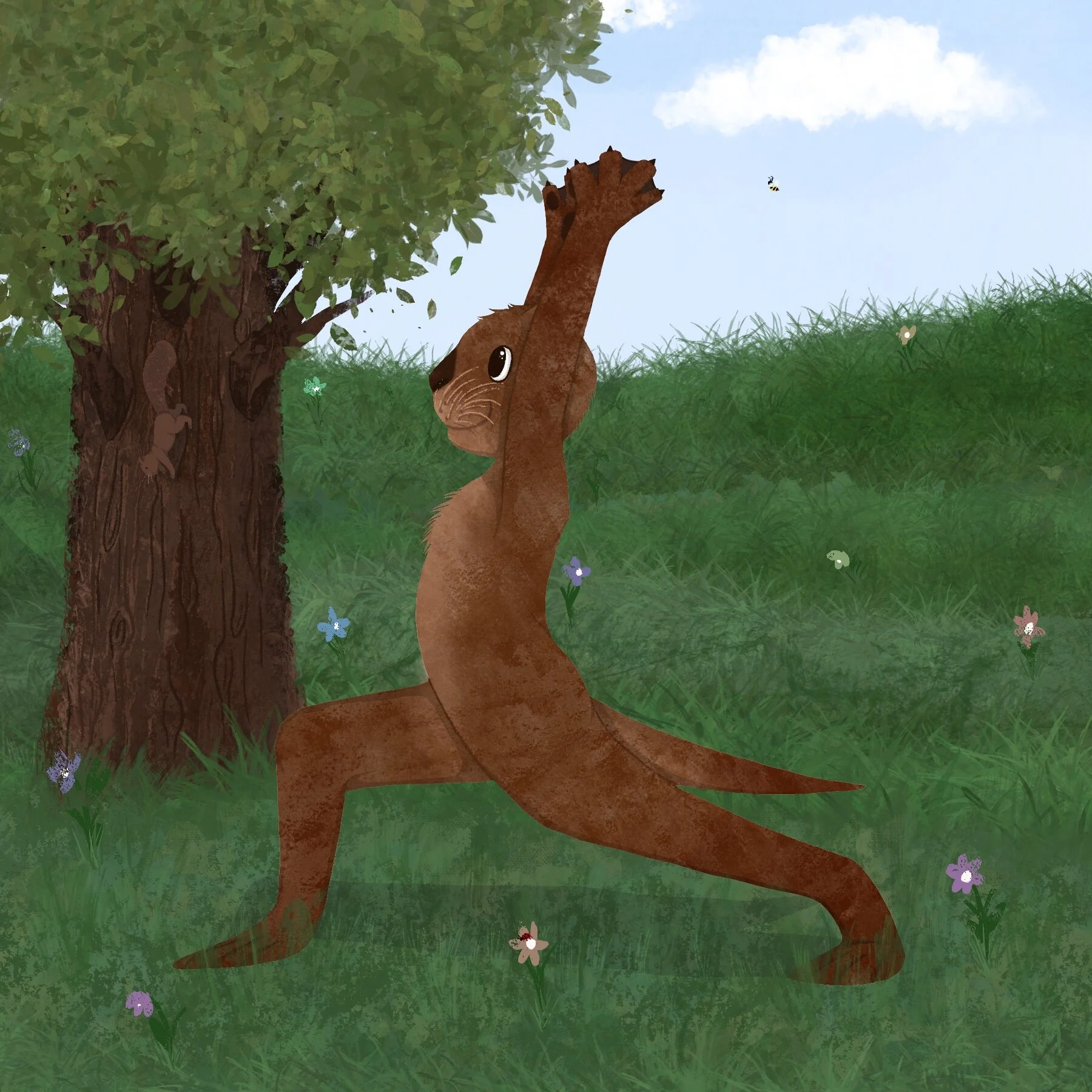 ABCs of Otter Yoga - C