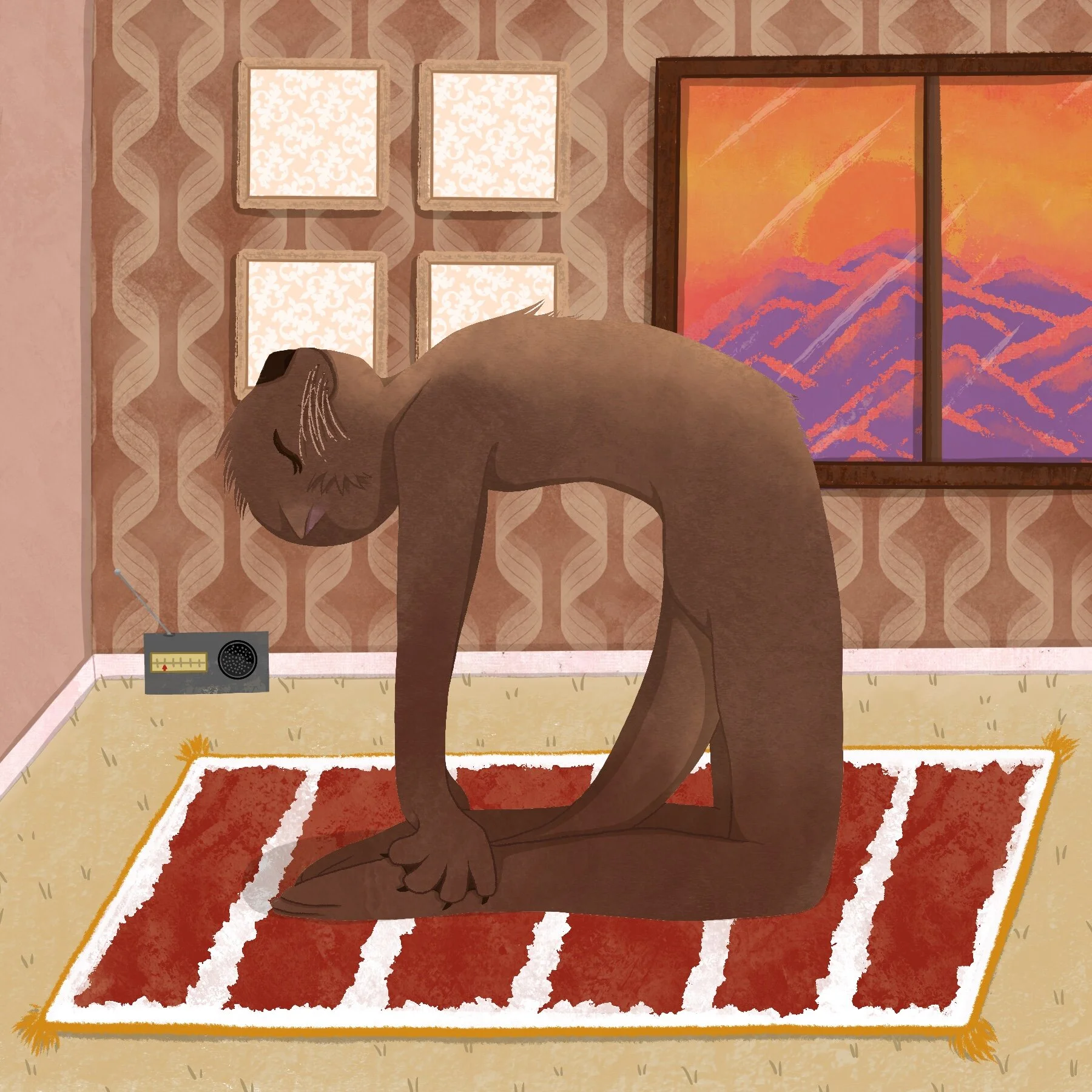 ABCs of Otter Yoga - D