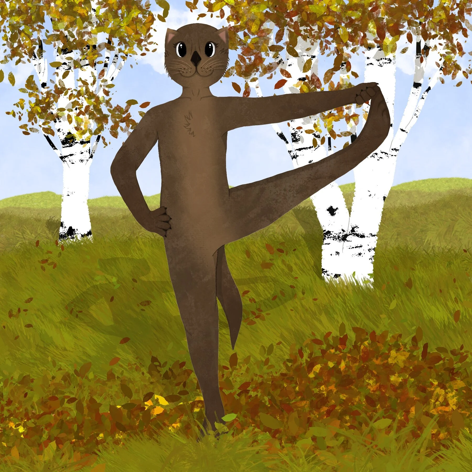 ABCs of Otter Yoga - F