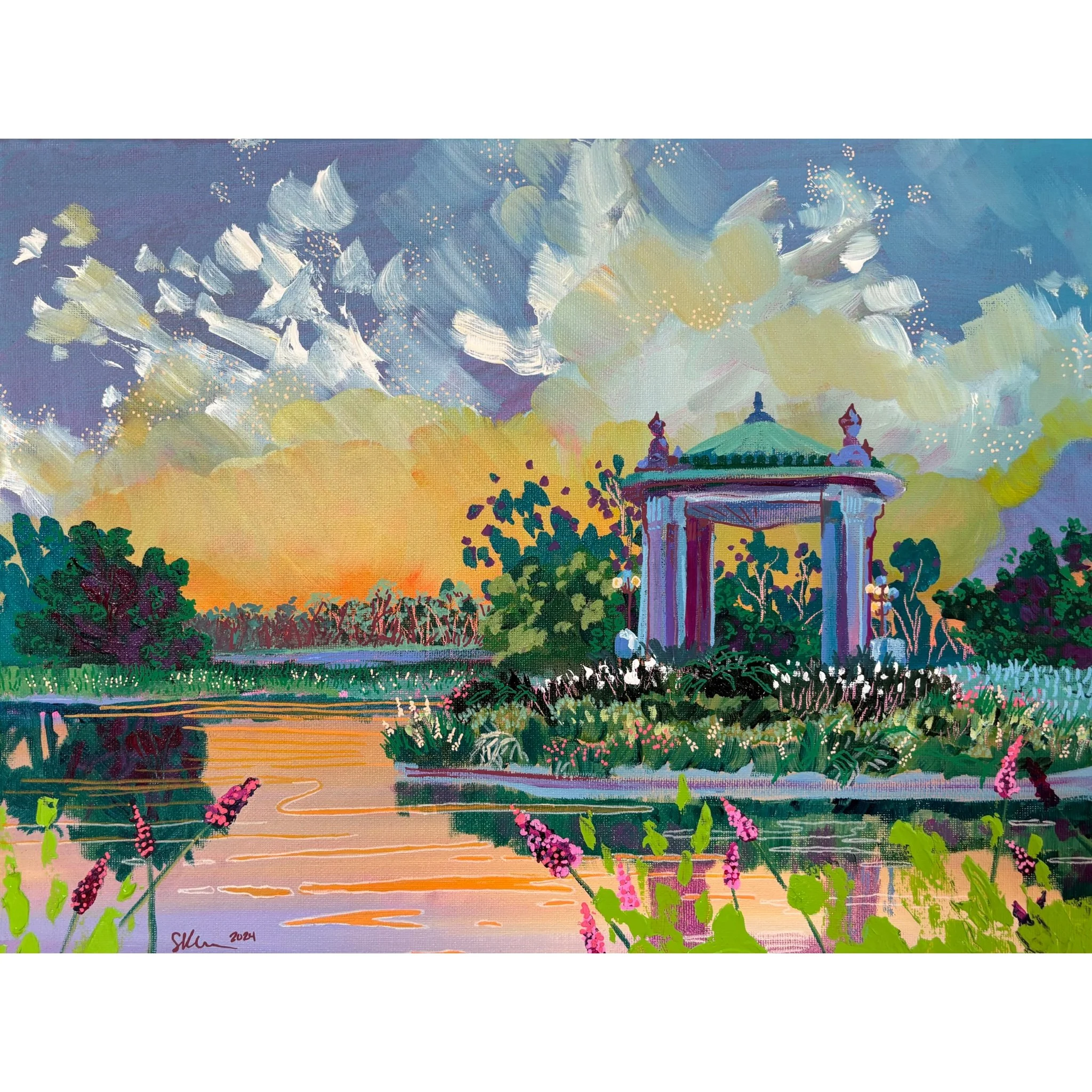Forest Park Landscape — Shannon N Roman Fine Art