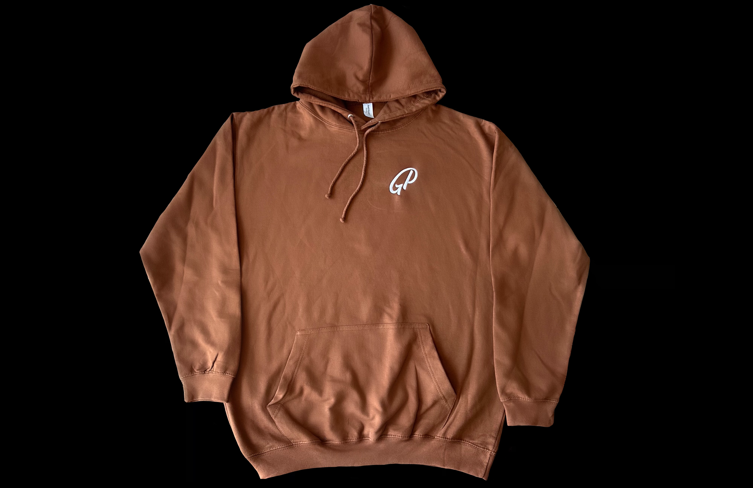 Embroidered Logo Hoodie - Expresso