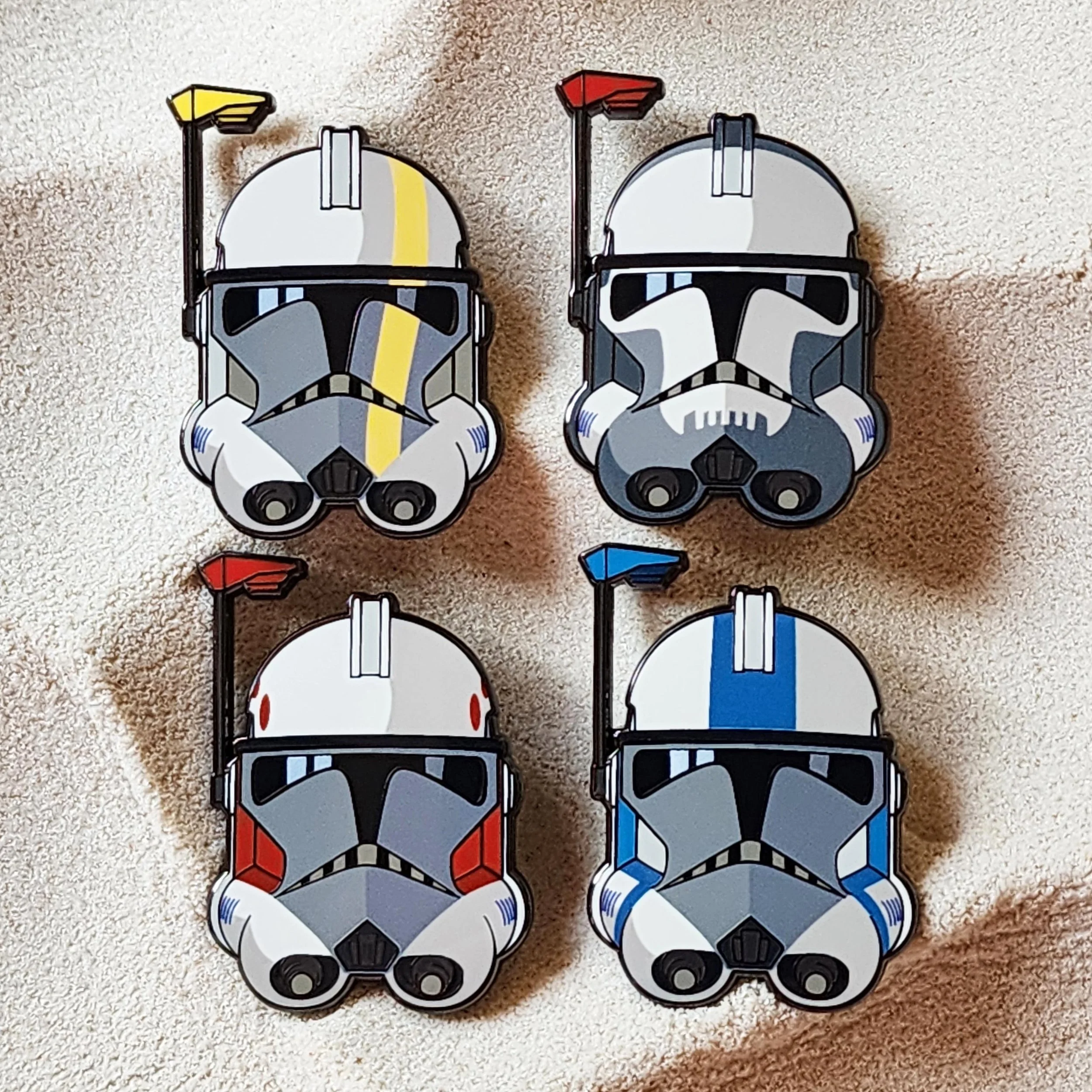 Star Wars Helmets: Rancor Battalion Set of 4