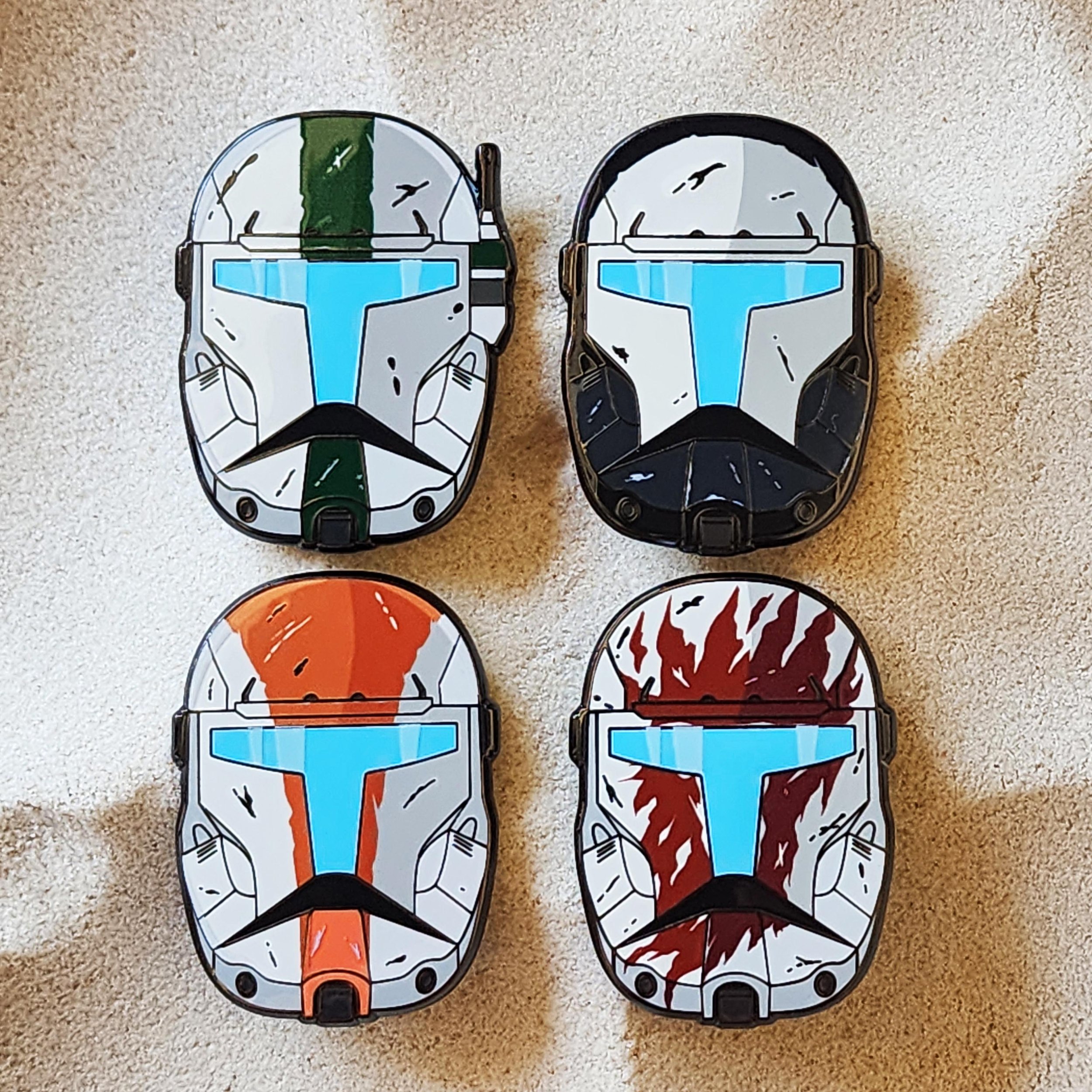 Star Wars Helmets: Delta Squad Commandos Set of 4