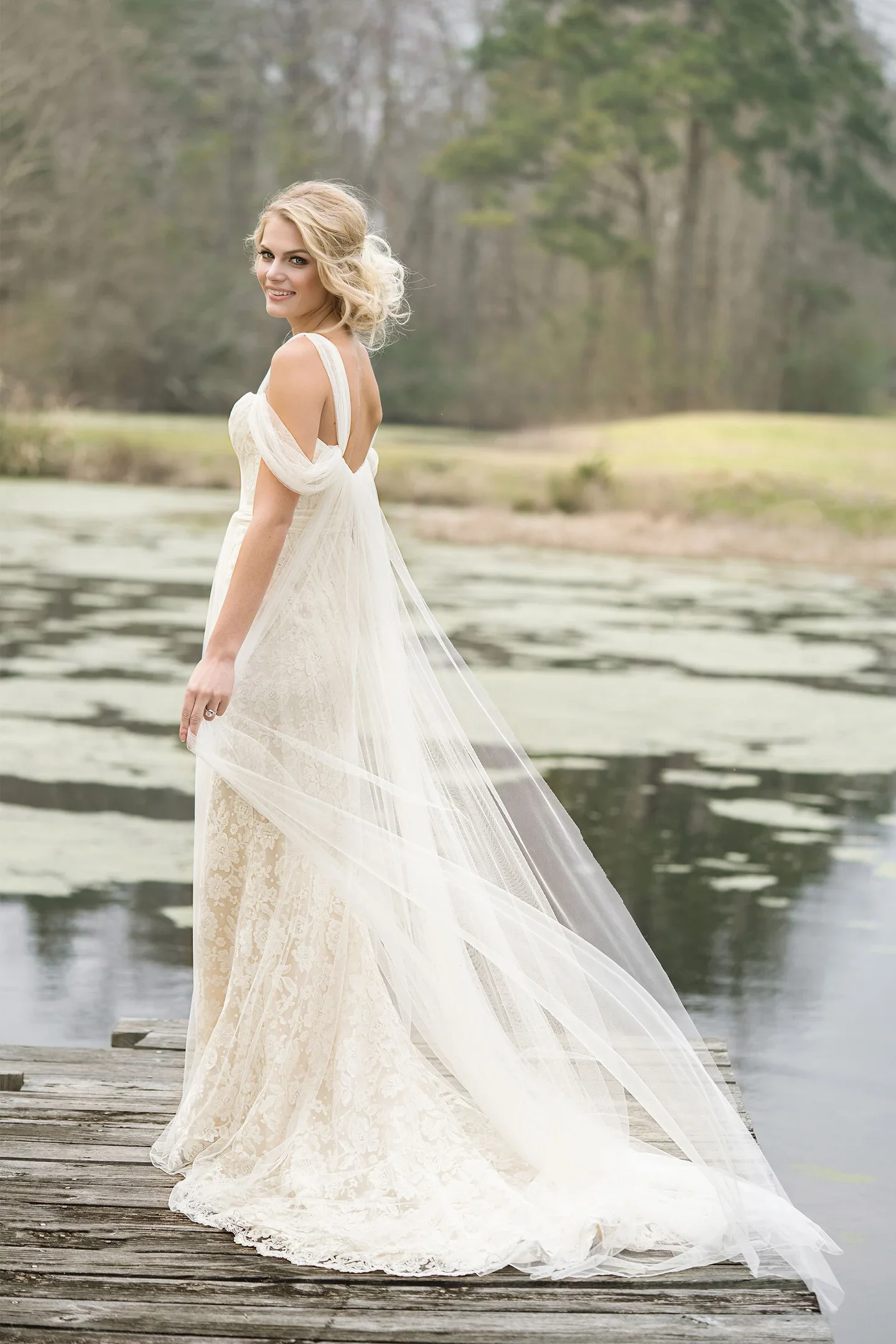 Lillian West wedding dress available at My Best Friend Jenna in Jackson, TN