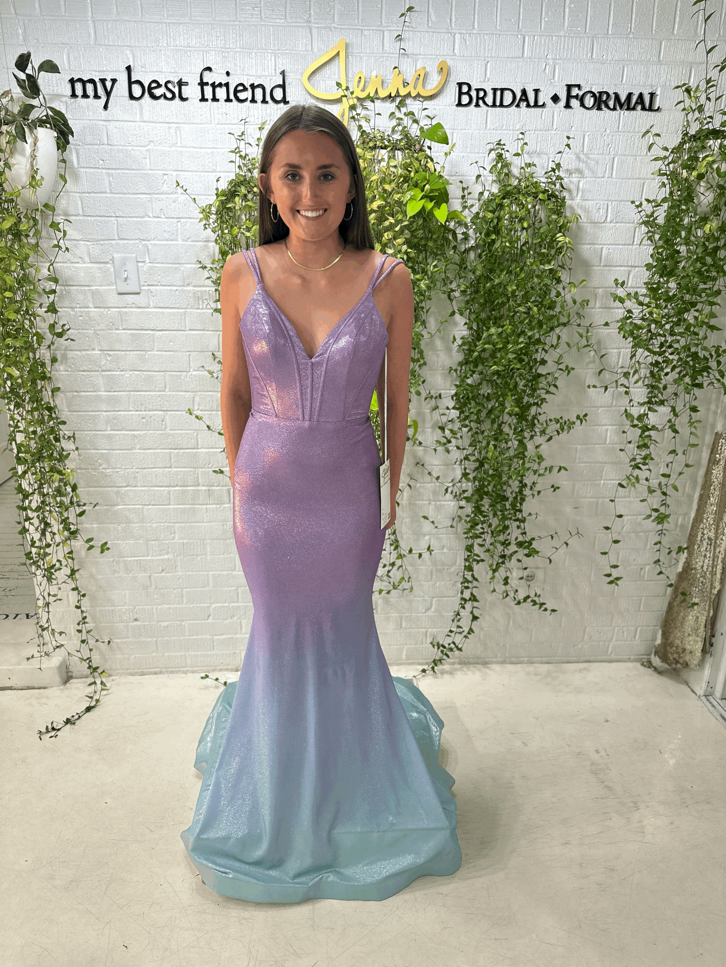 Mermaid Stretch Jersey Dress