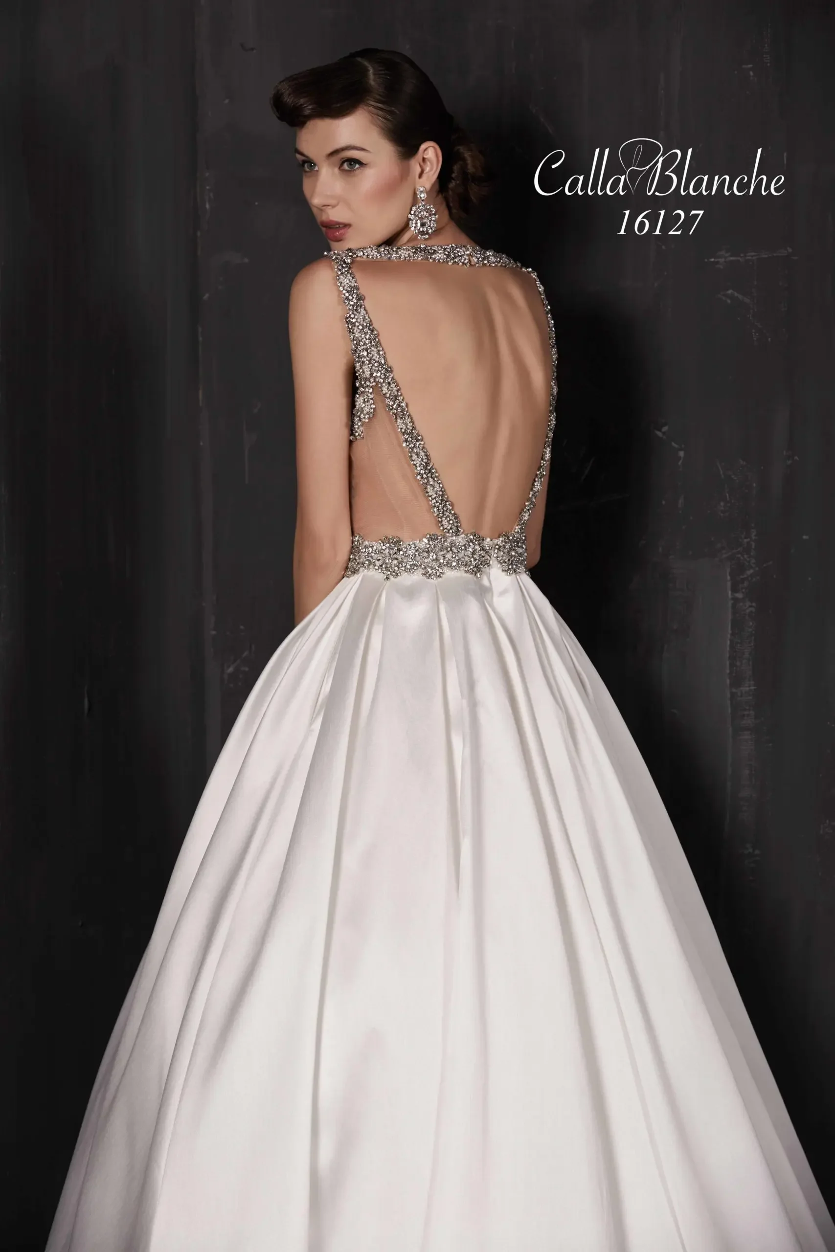 Calla Blanch Paulette wedding dress available at My Best Friend Jenna in Jackson, TN