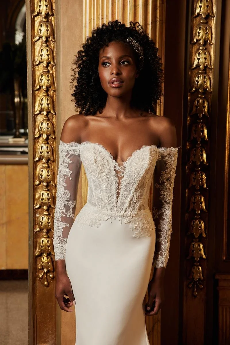 Calla Blanche Avin wedding dress available at My Best Friend Jenna in Jackson, TN
