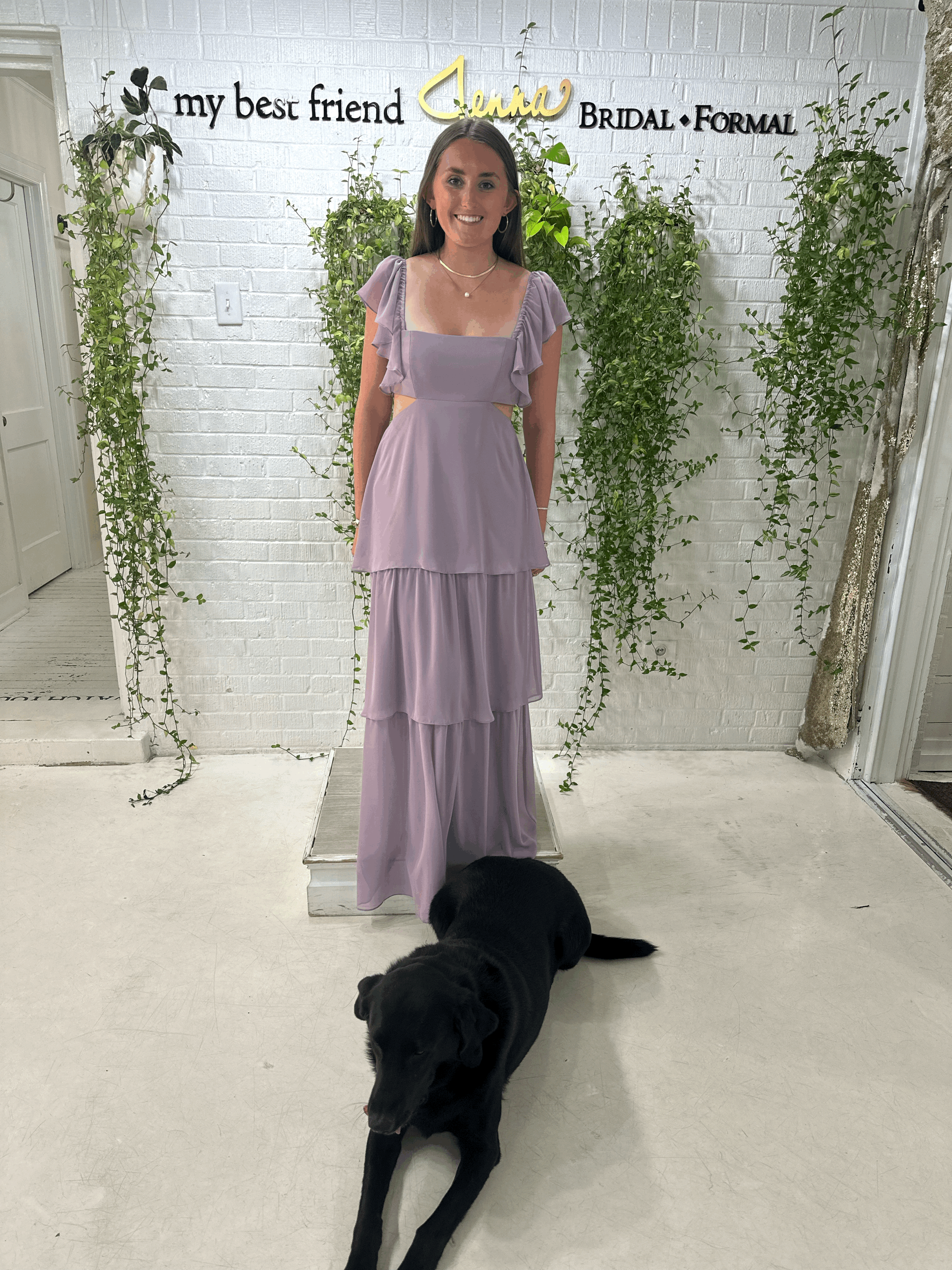 Lilac Maxi Dress