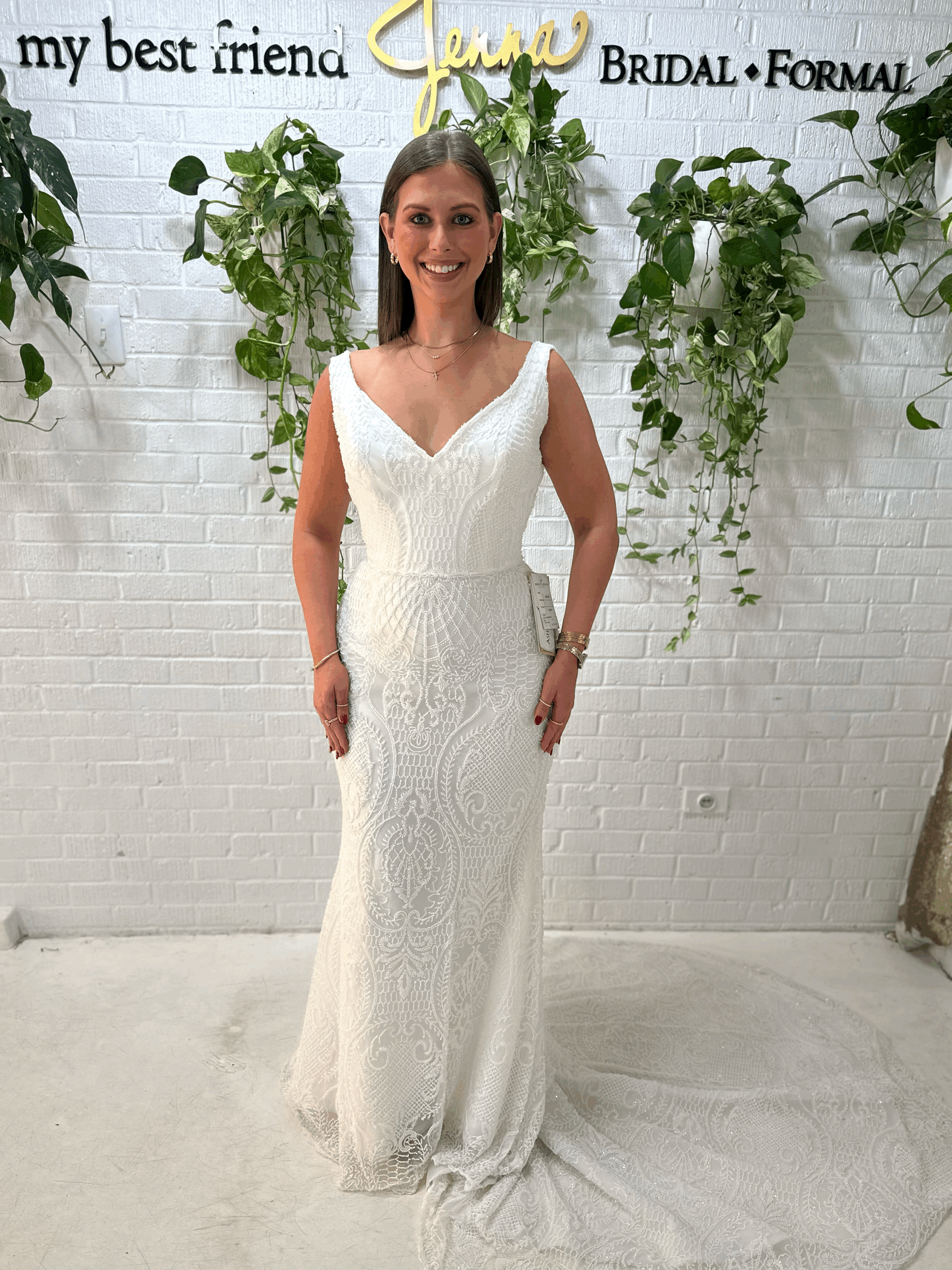 Ashley & Justin Beaded Lace