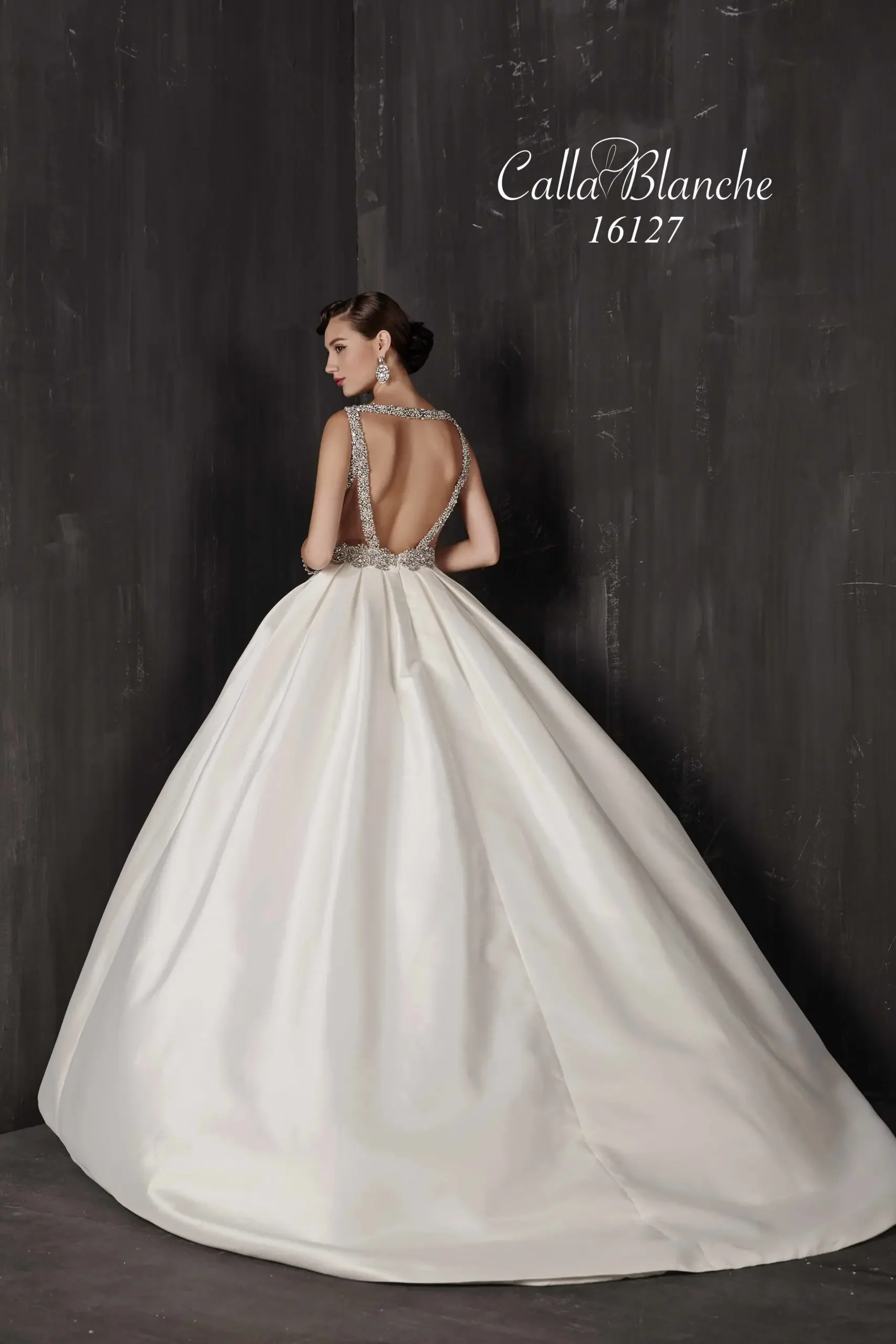 Calla Blanch Paulette wedding dress available at My Best Friend Jenna in Jackson, TN