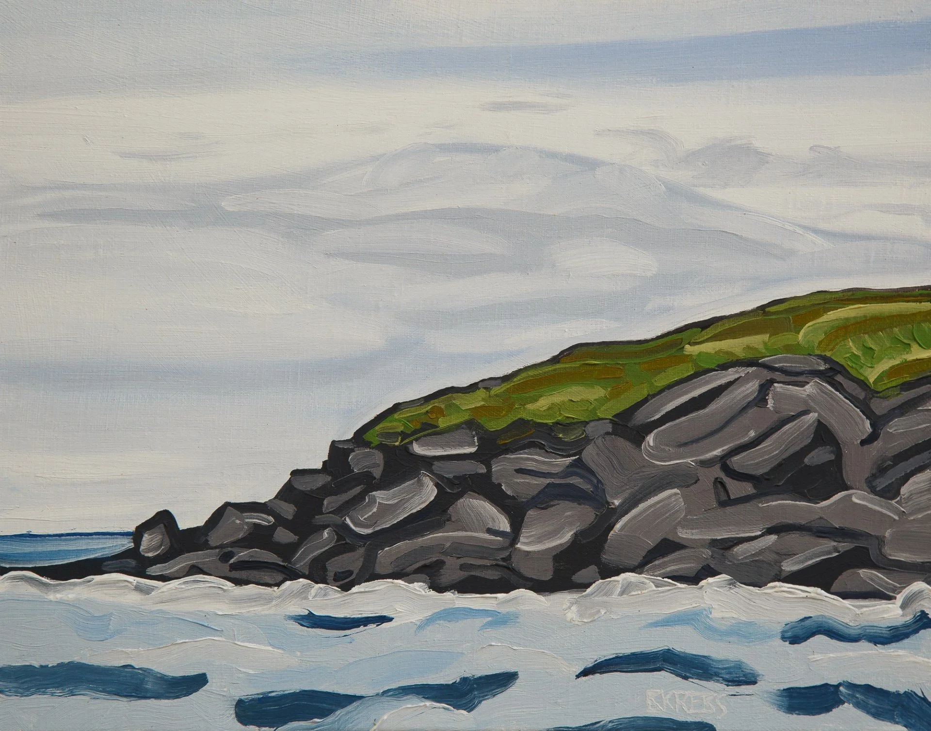 Mañana 5/30/25, 11”x14” oil on linen (private collection)