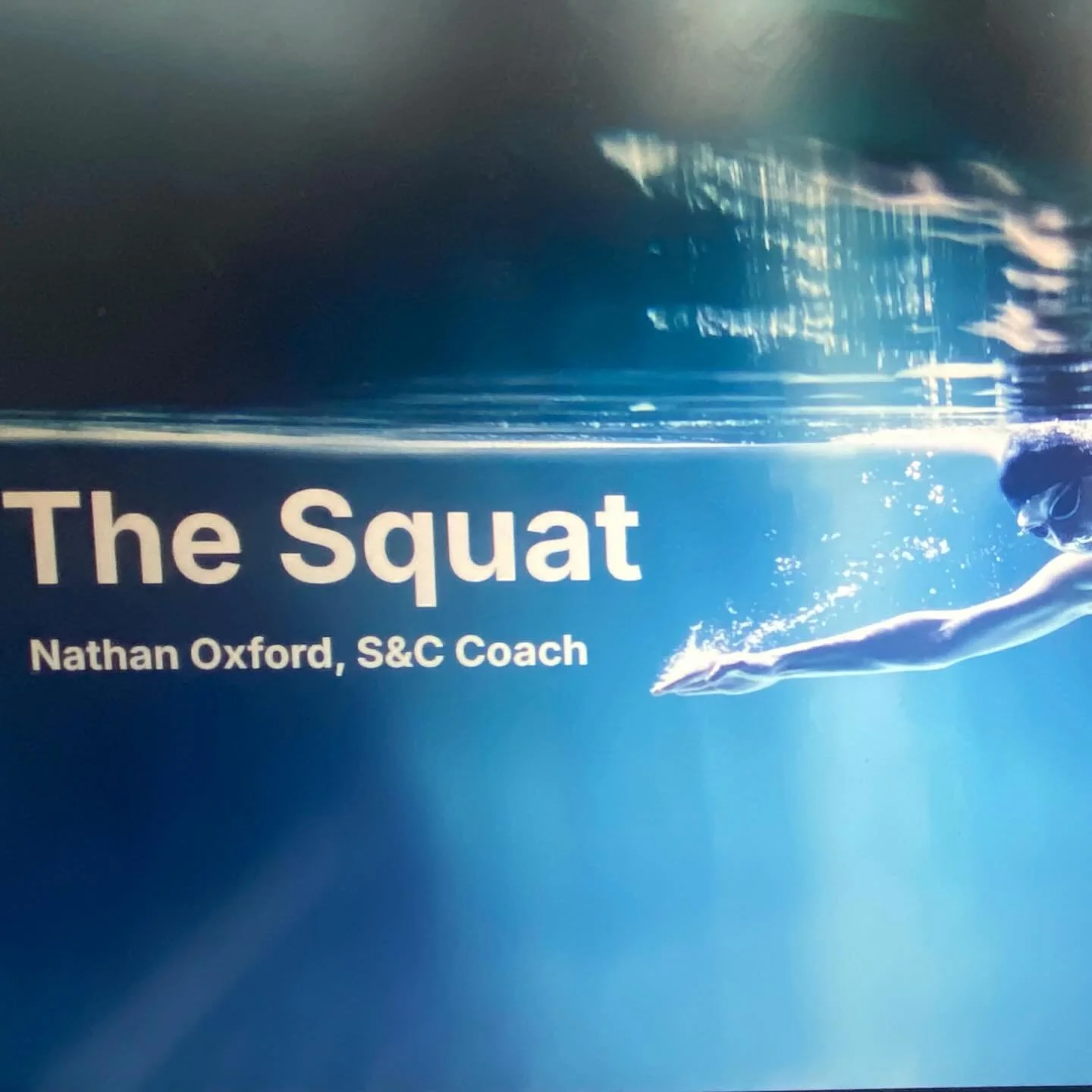 Our OXOLT Masters S&amp;C services include a monthly group coaching call. Tonight&rsquo;s focus is on the squat - a simple squat framework, including progressions and regressions, coaching cues and Q&amp;A. #semasters #mastersswimming #oxolt #swimstr