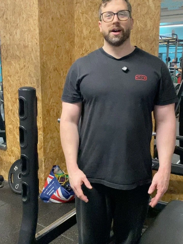 Bench Press Setup 101
 &bull; Set your eyes directly under the bar  &bull; Retract &amp; depress the scapulae to create a stable pressing base &bull; Keep elbows slightly tucked (not flared) to reduce anterior shoulder stress &bull; Touch the bar at 