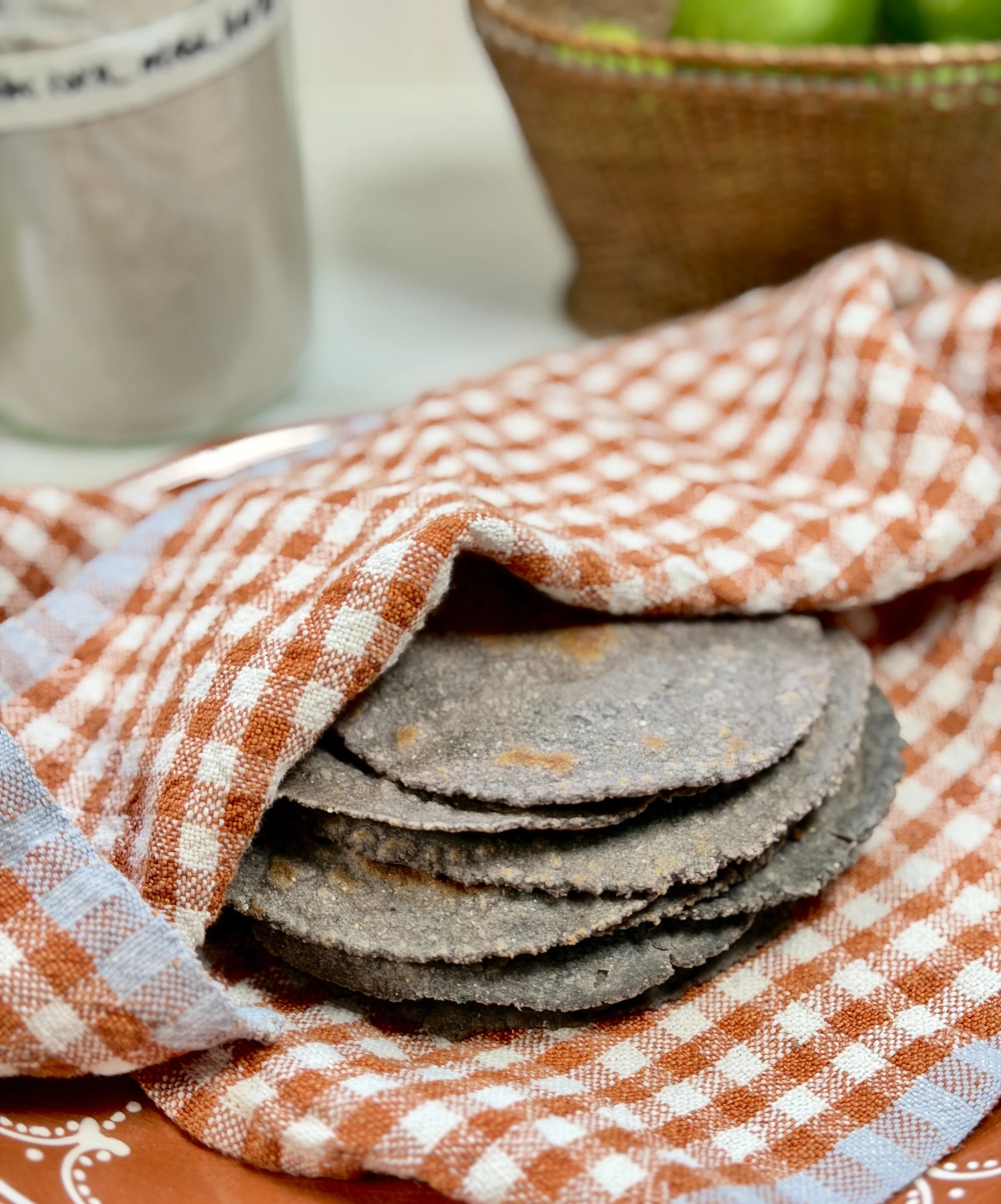 BLUE CORN TORTILLAS