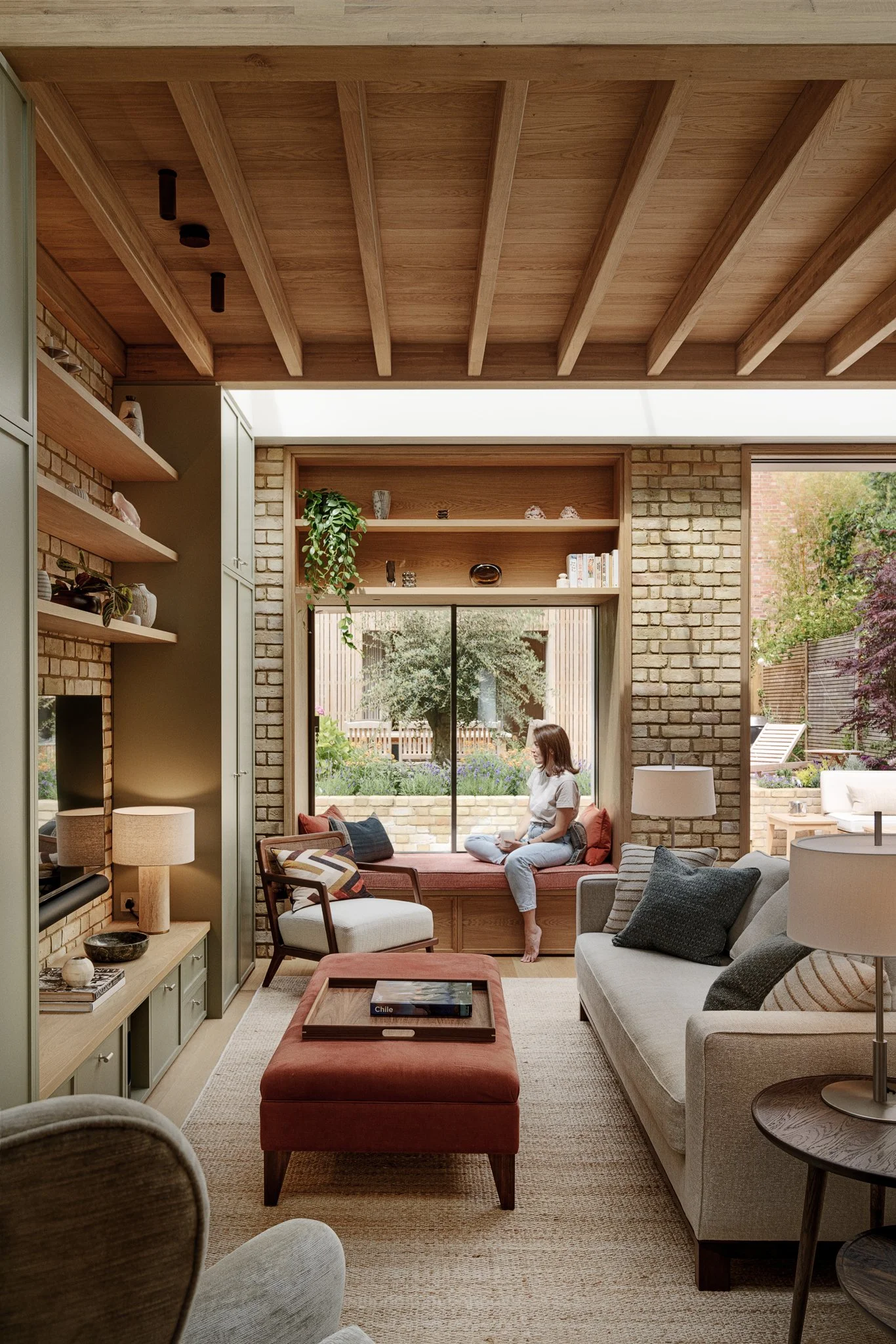 Living room window seat