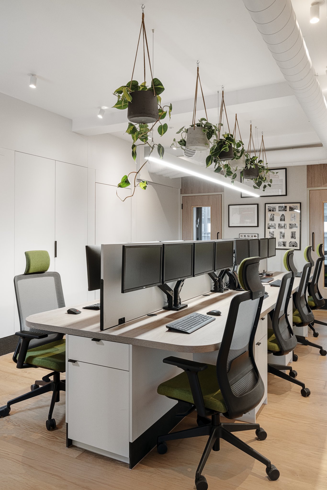 Open plan main office