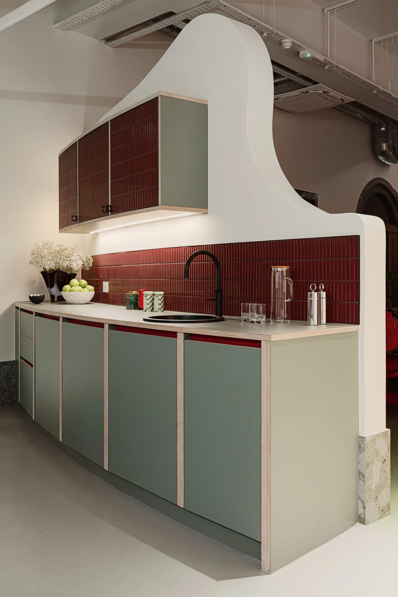 Concrete floor detail