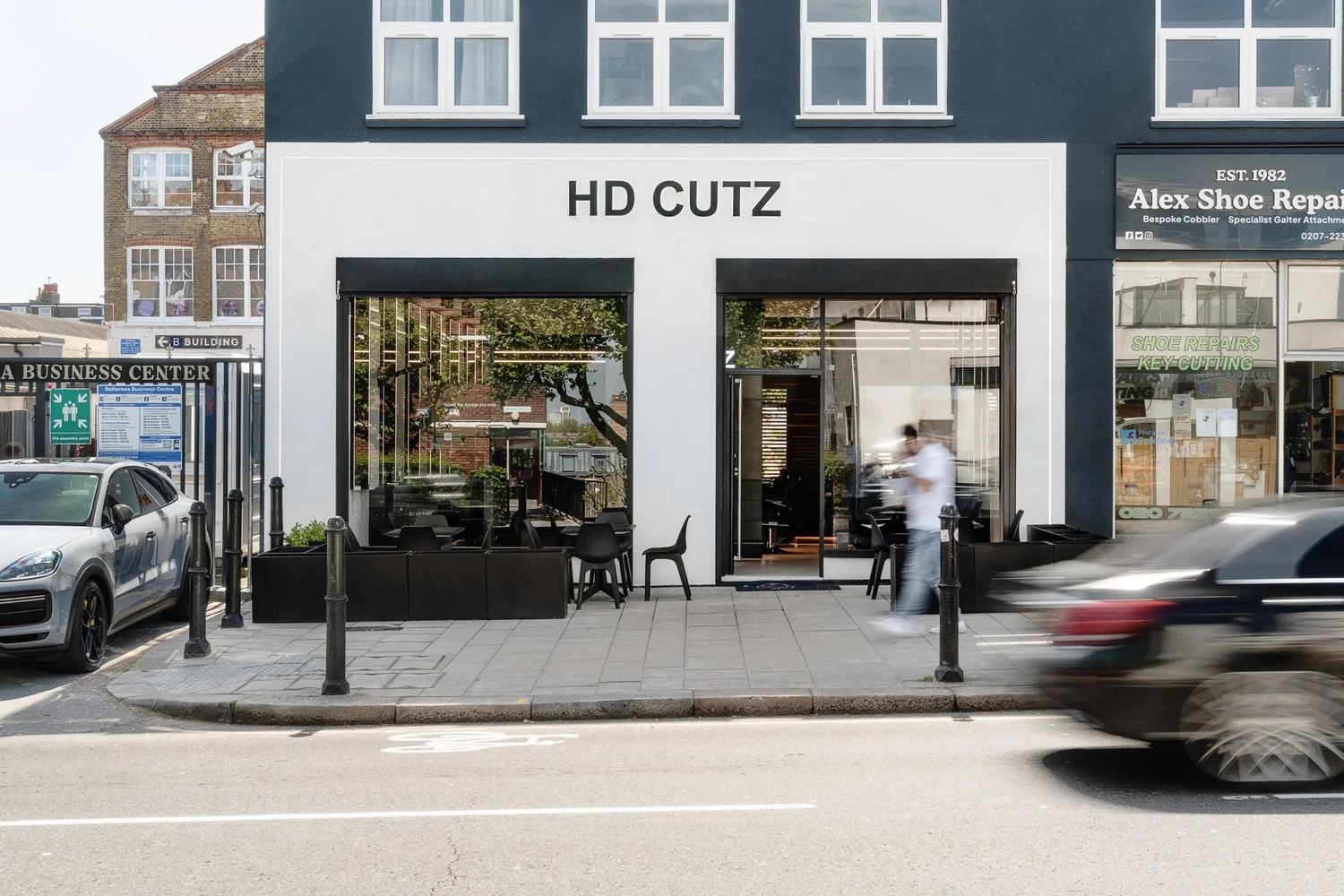 HD Cutz shopfront on Lavender Hill