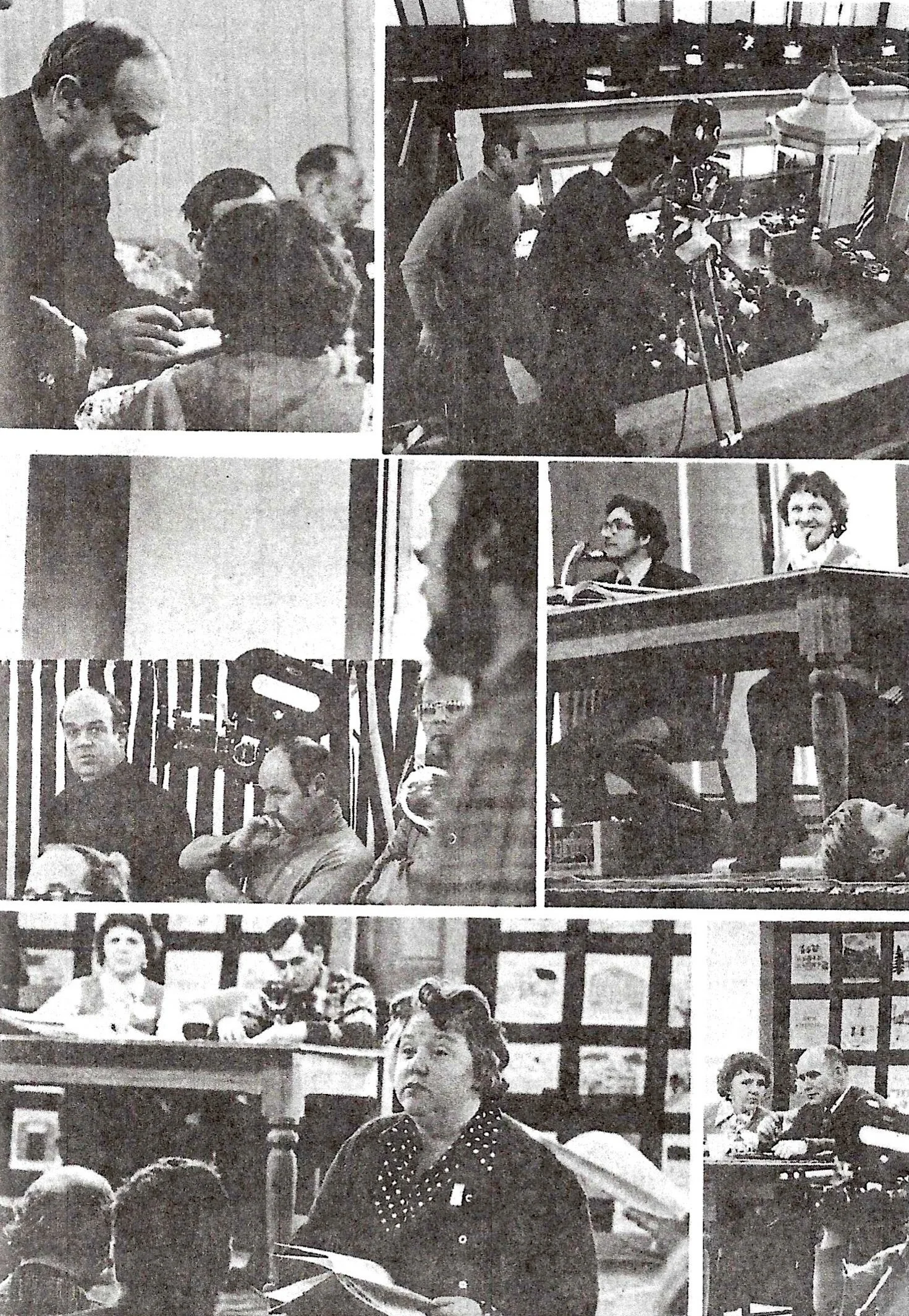 Strafford  Strafford Town Meeting - March 2, 1976 filmed by CBS television by Charles Kuralt and the CBS team. Still photographs by Larry McDonald, Valley News, and Dan Lyons, Agency of Development and Community, State of Vermont