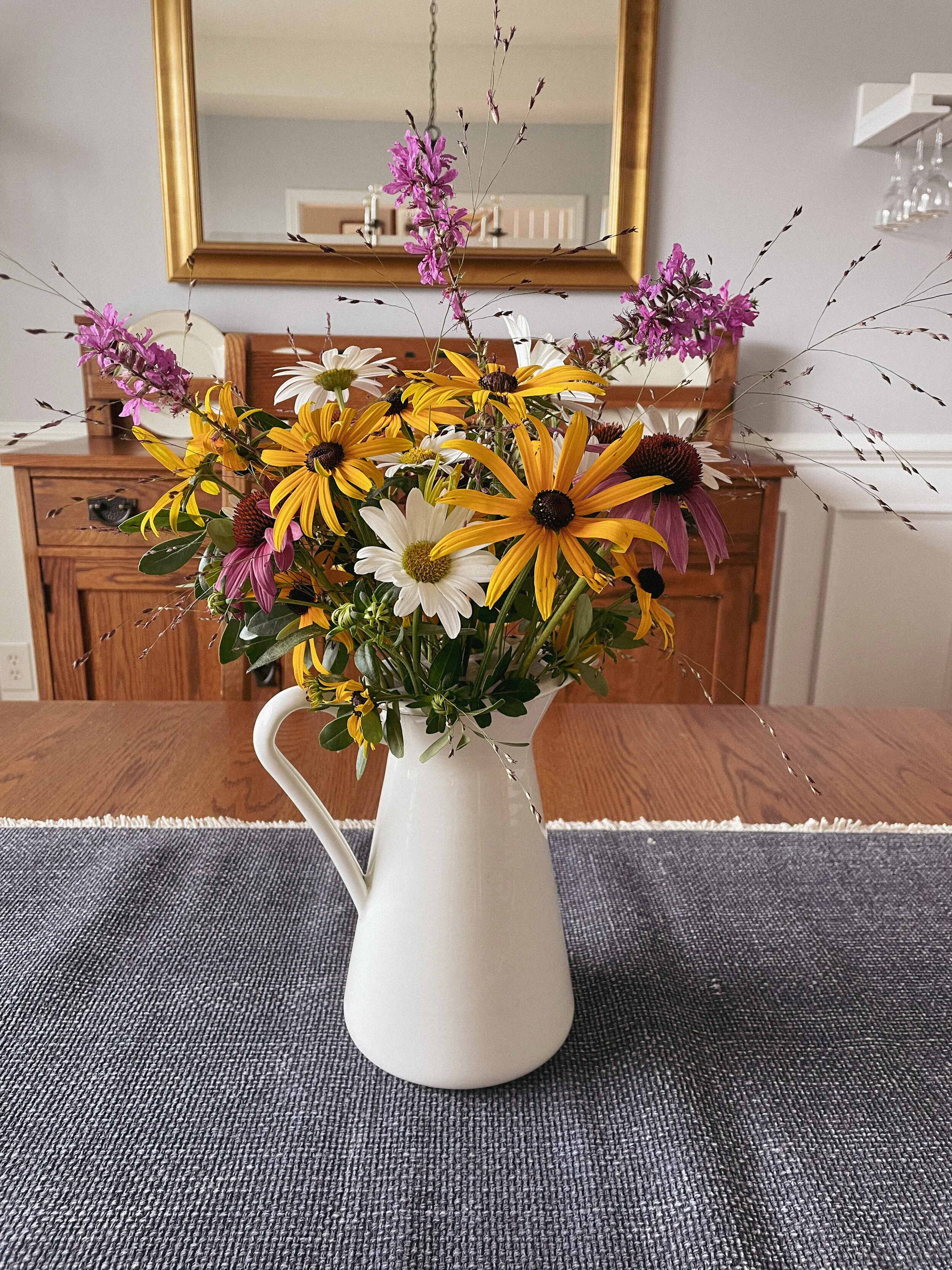 End of Summer Floral Arrangements
