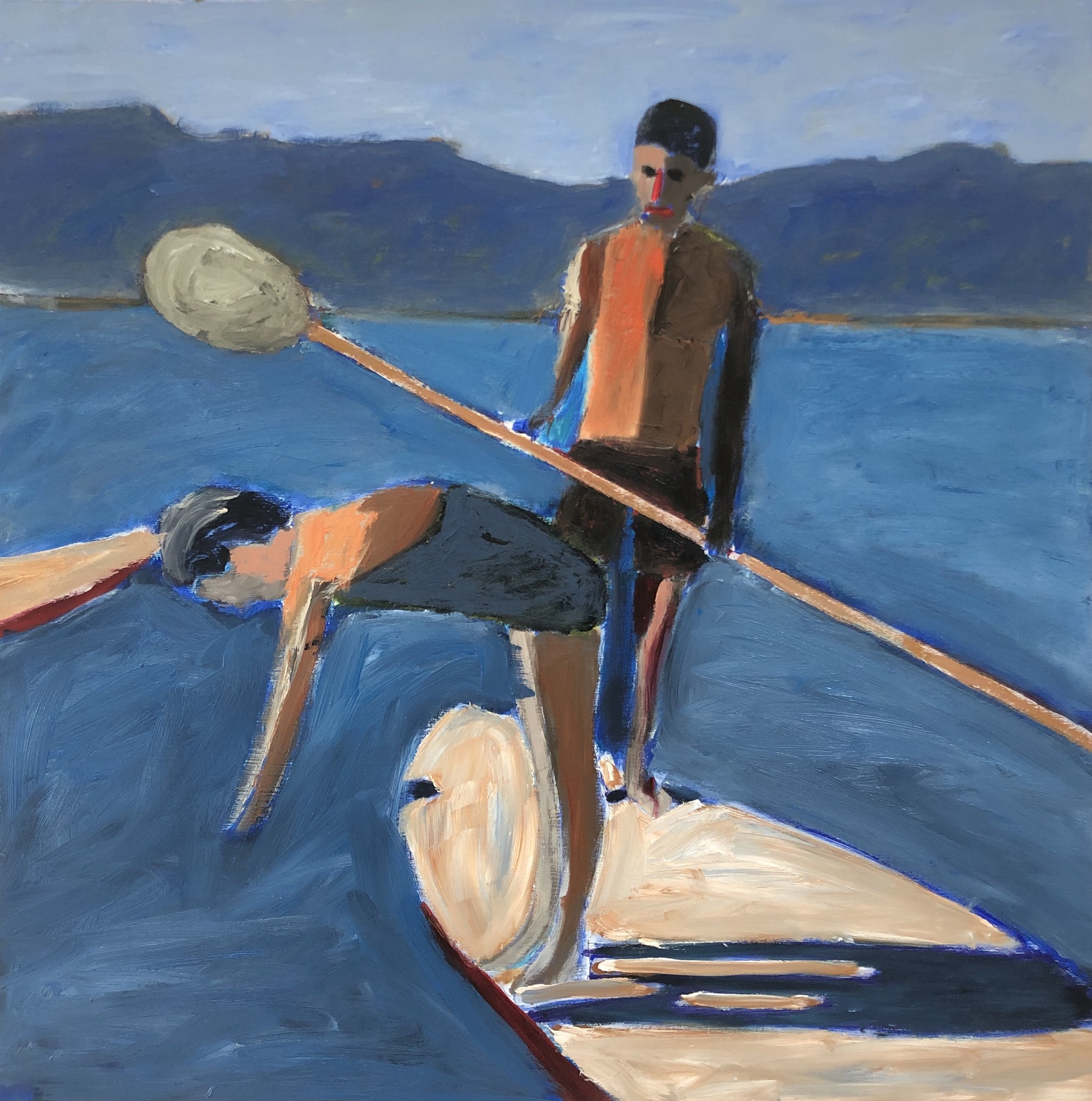 Brother and Sister  18x18  NFS