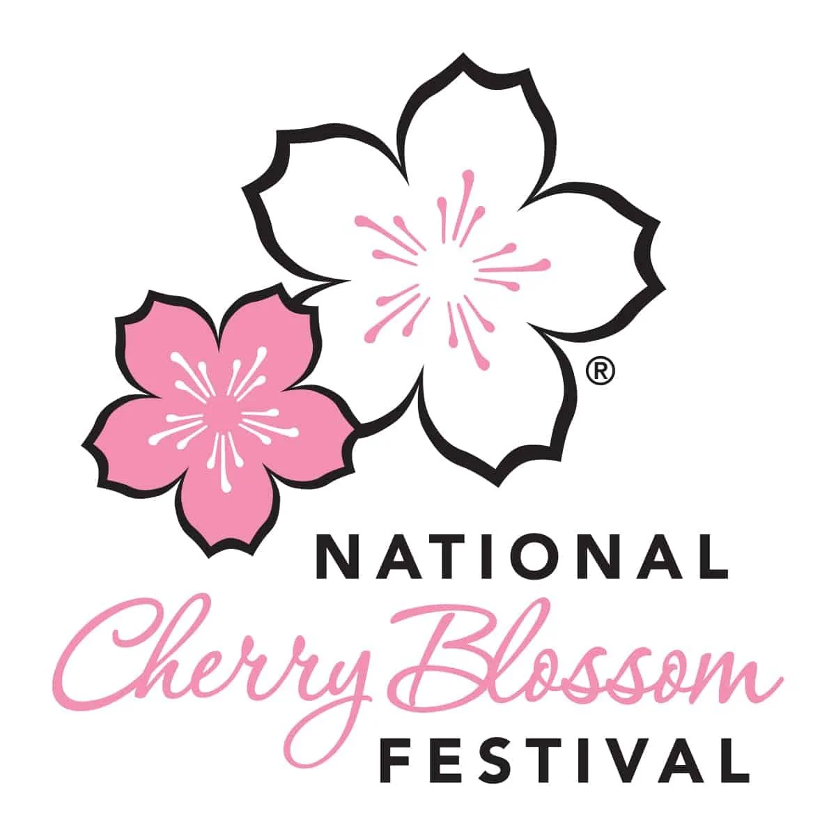 BLK FLWR MRKT partner, National Cherry Blossom Festival.