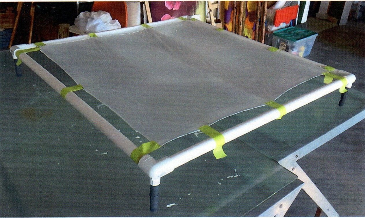 Building your own stretcher with PVC pipes