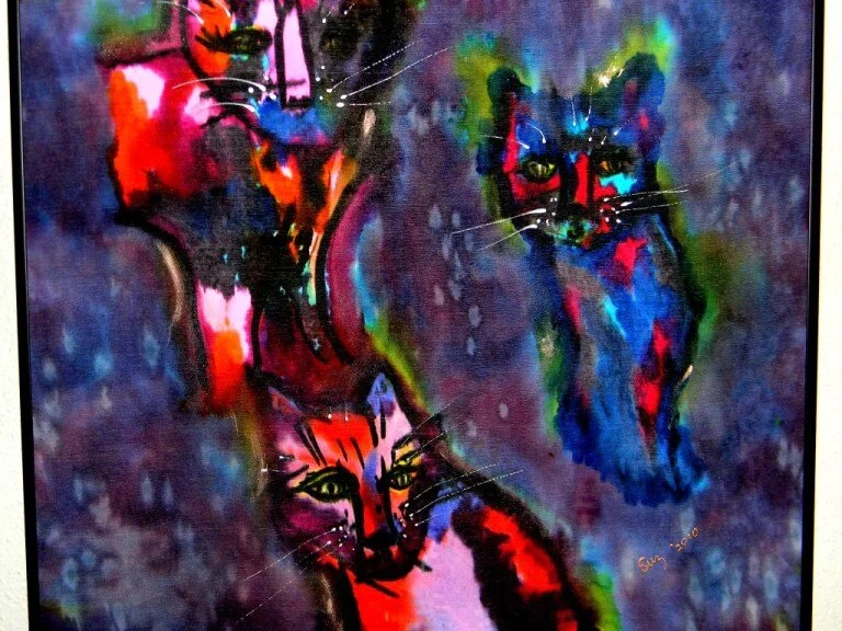Three-Mouskateers-Silk-Painting-24-X-24-inches.jpeg