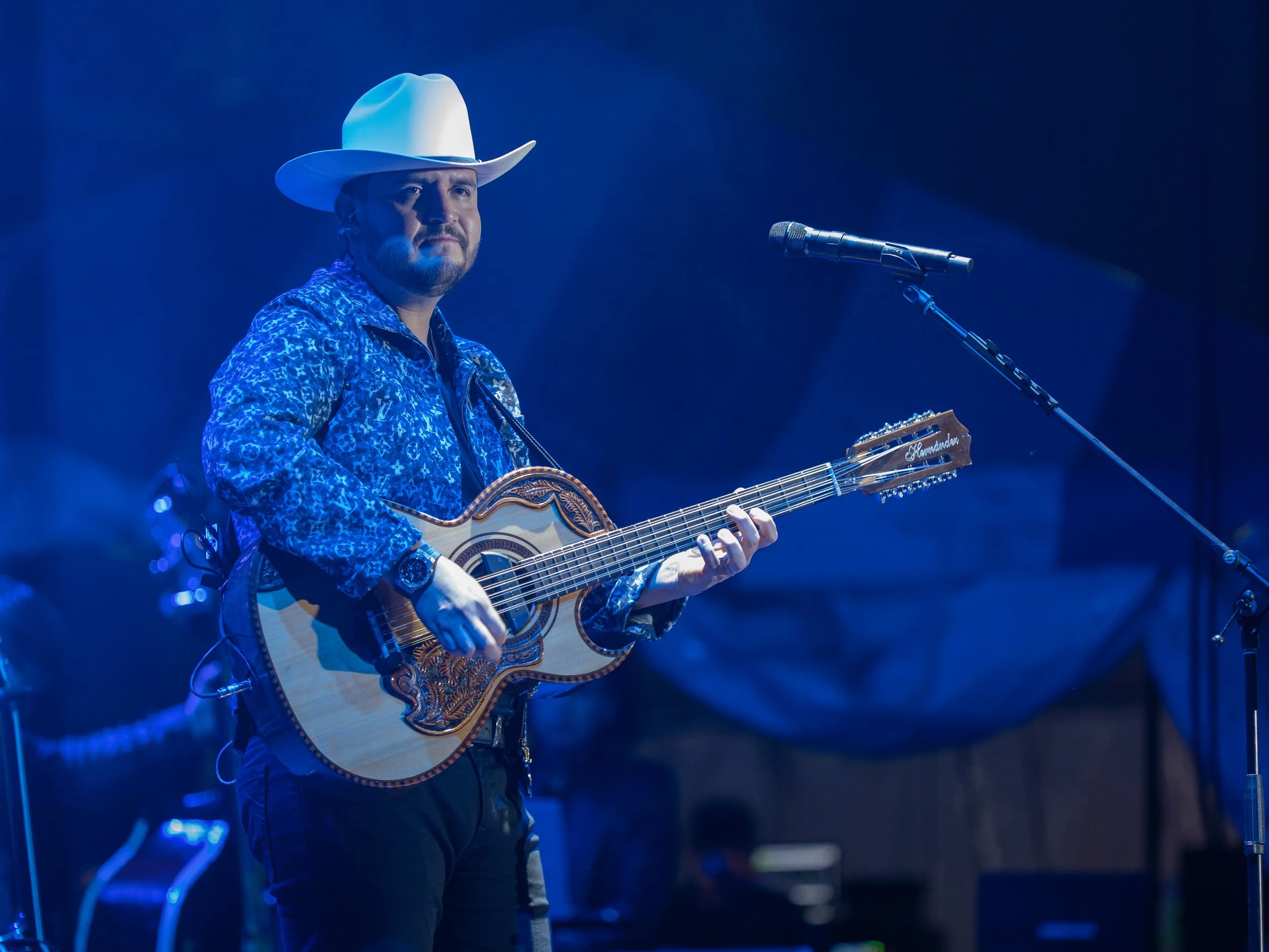 Eden Munoz performing at Riverfest, 2023