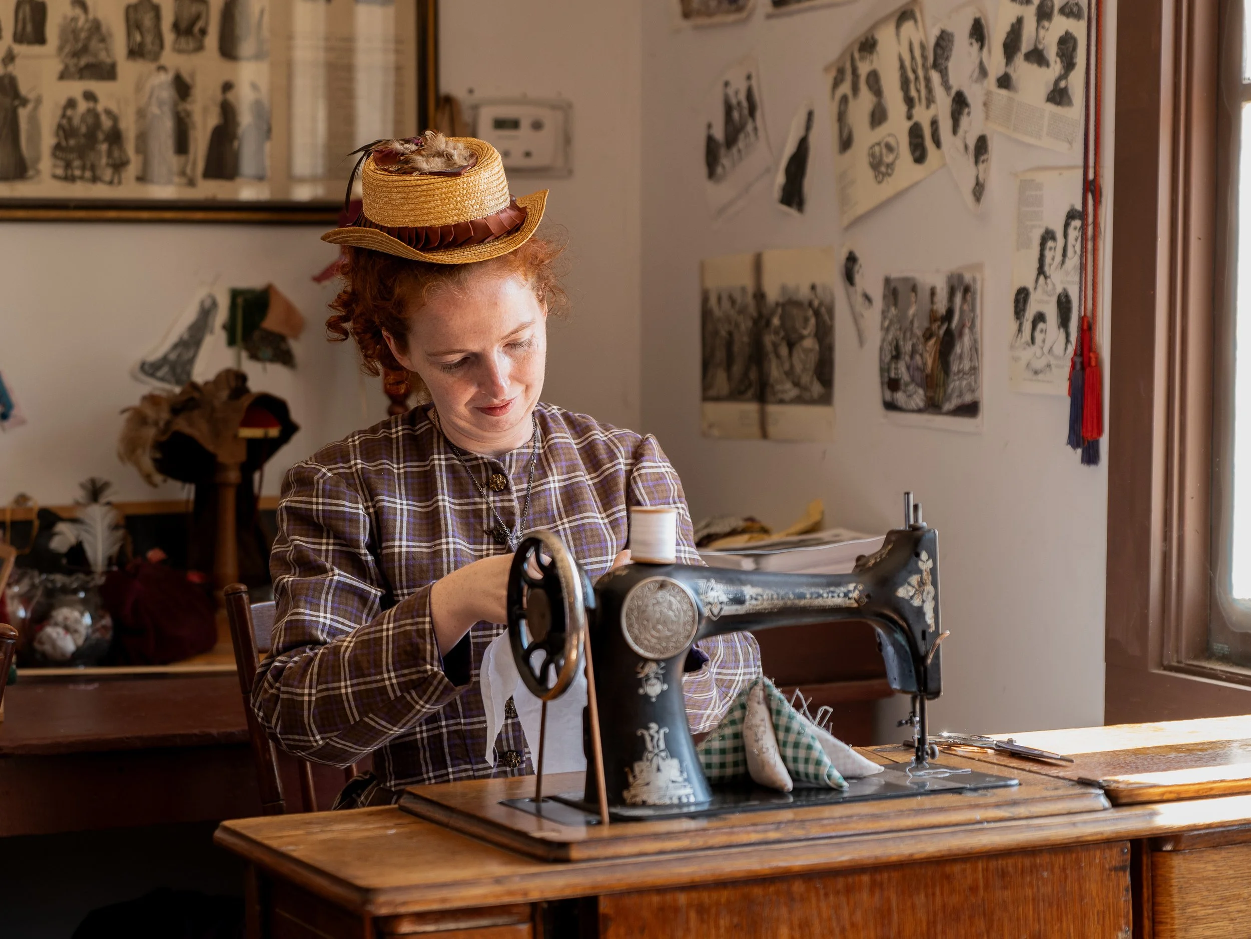 Professional historical actor at Cowtown, Wichita, KS