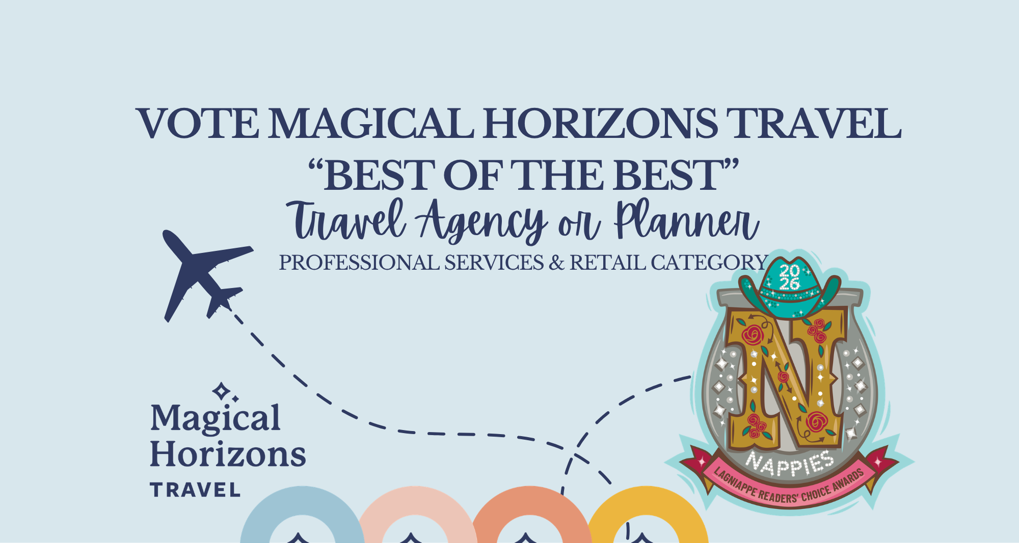 Vote MHT the 2026 “Best of the Best” Travel Agency
