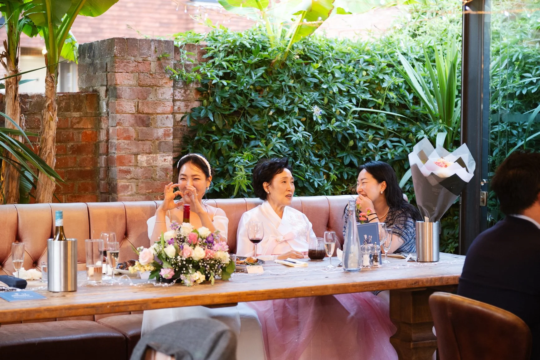 - Intimate wedding reception at The Lord Raglan Wokingham