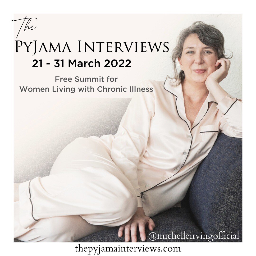 Join me as I talk with Host @michelleirvingofficial about what it is really like to live with #chronicillness and how to create a life that works for you and your body. ⁠

You are invited to:⁠

⭐ The PYJAMA INTERVIEWS⭐⁠

Free Online Summit (Registrat